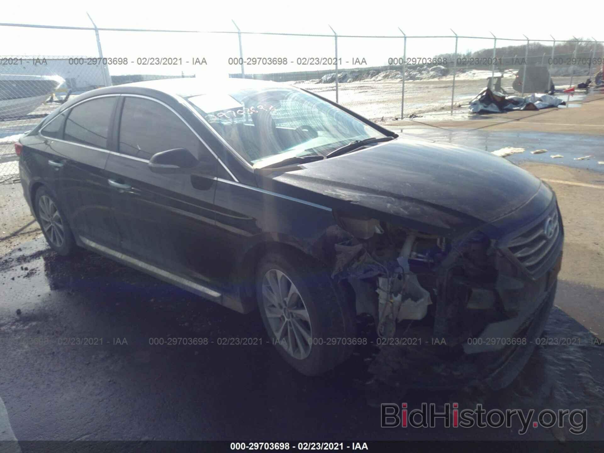 Photo 5NPE34AF2FH132258 - HYUNDAI SONATA 2015