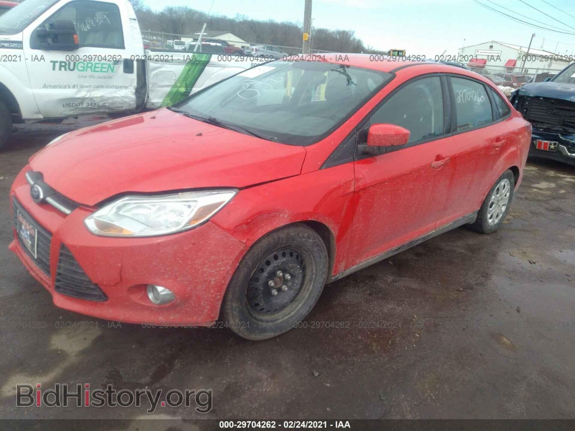 2012 FORD FOCUS - VIN: 1FAHP3F24CL447805 - Фото 2