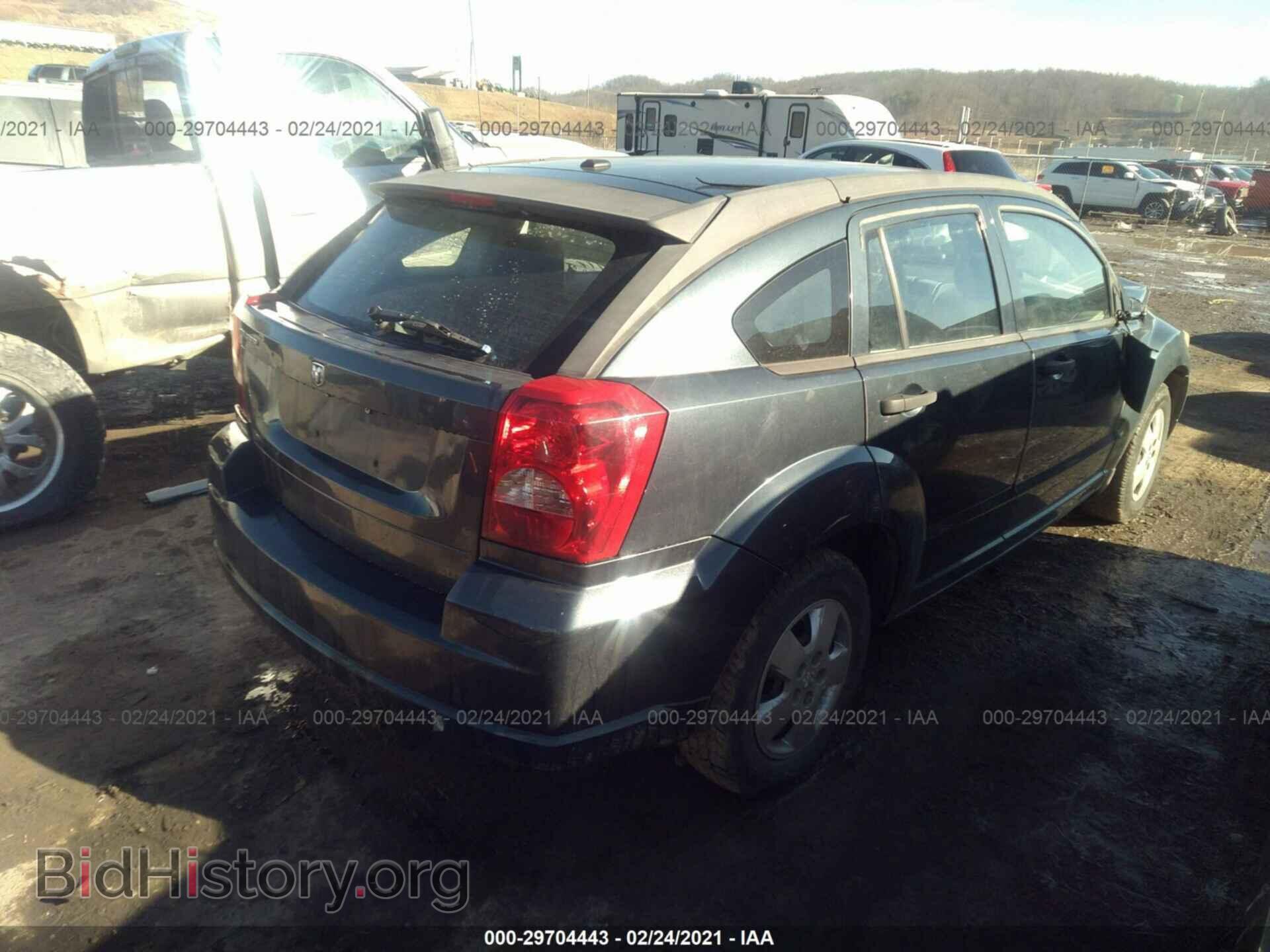 2007 DODGE CALIBER - VIN: 1B3HB28B37D126338 - Фото 4