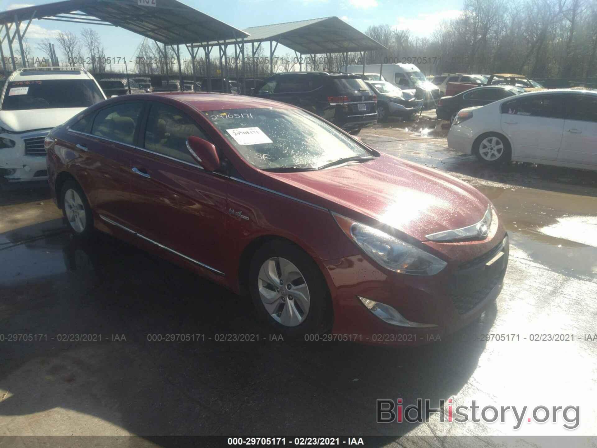 Photo KMHEC4A41FA122094 - HYUNDAI SONATA HYBRID 2015