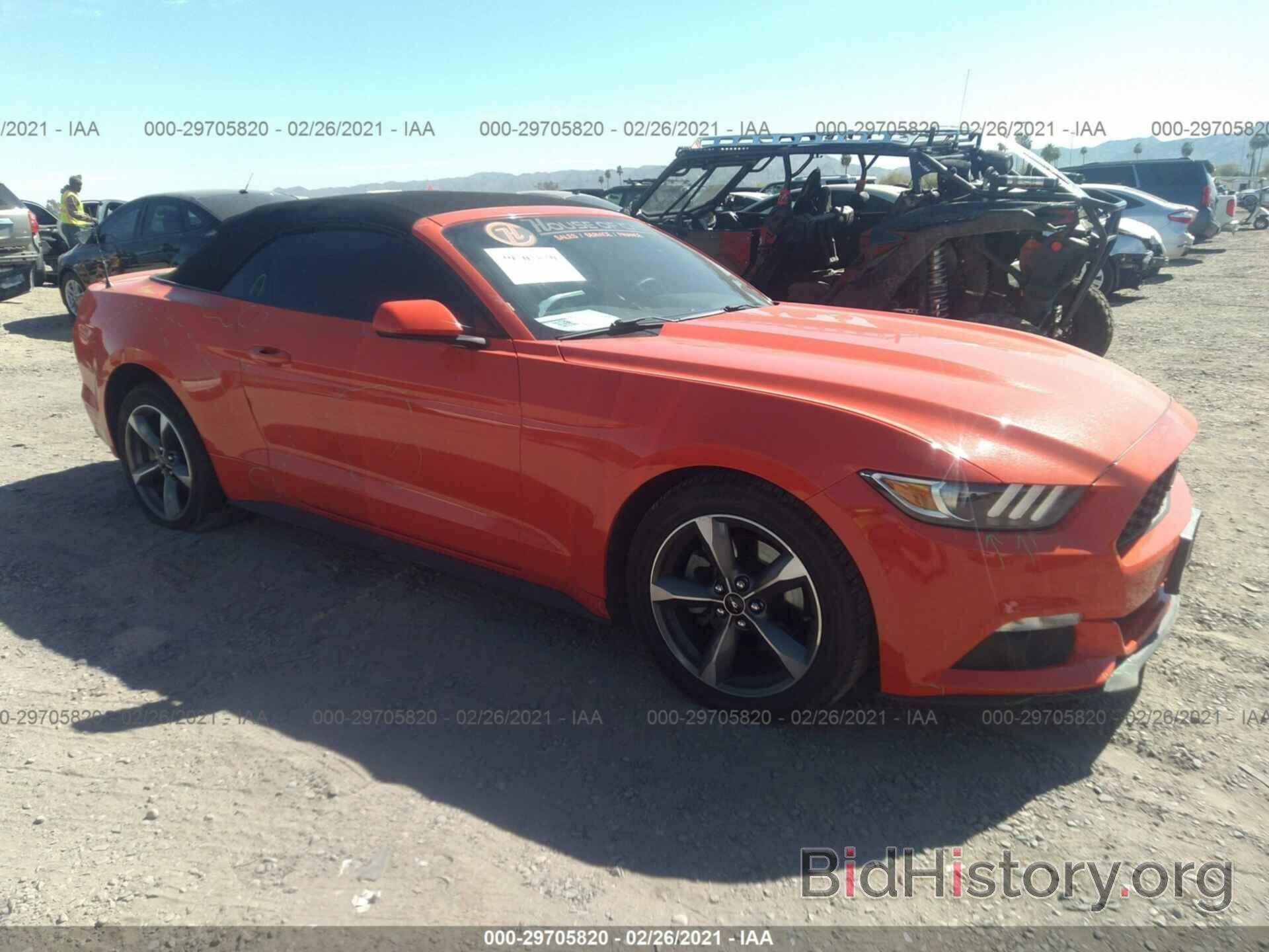 Photo 1FATP8EM9G5304868 - FORD MUSTANG 2016