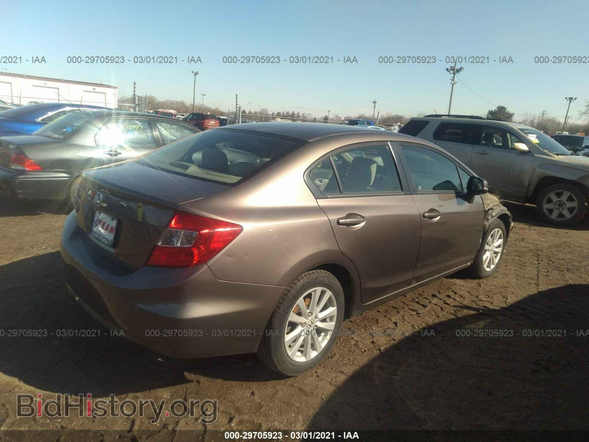 2012 HONDA CIVIC SDN - VIN: 2HGFB2F85CH535906 - Фото 4