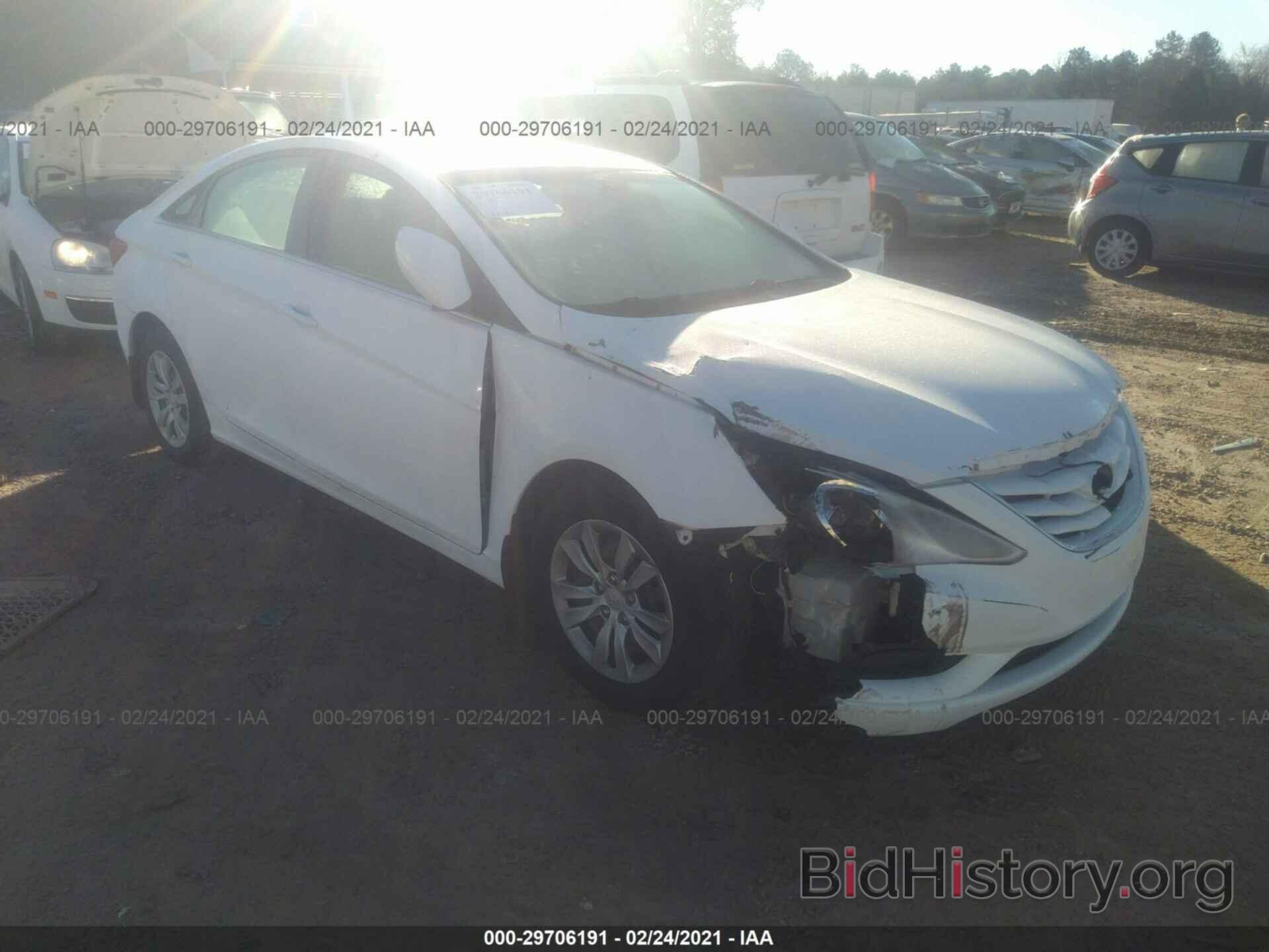 Photo 5NPEB4AC7BH118617 - HYUNDAI SONATA 2011