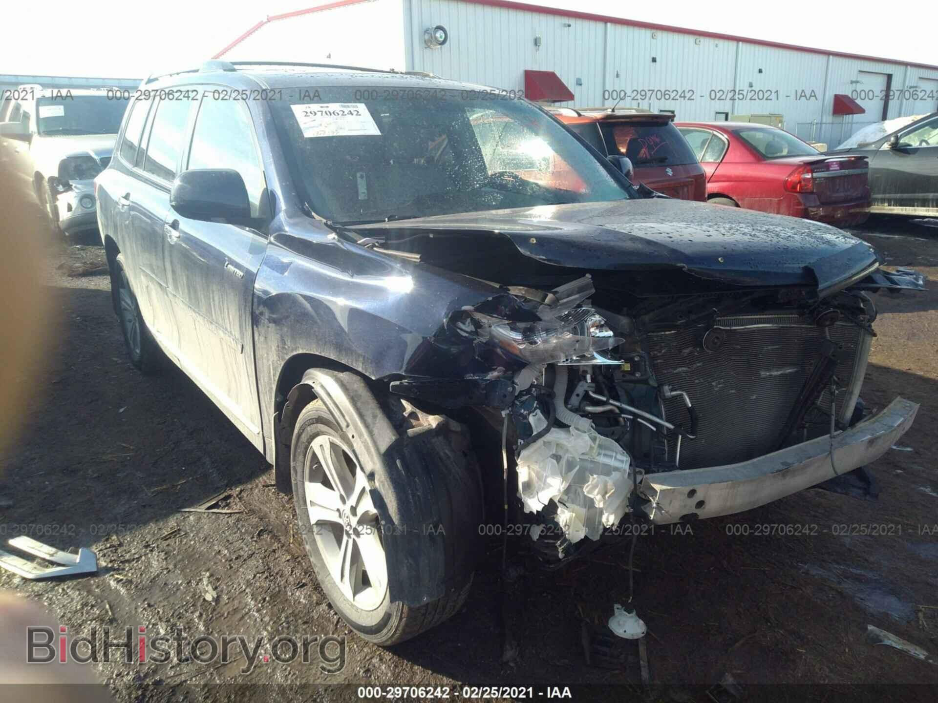Photo 5TDDK3EH5BS058794 - TOYOTA HIGHLANDER 2011