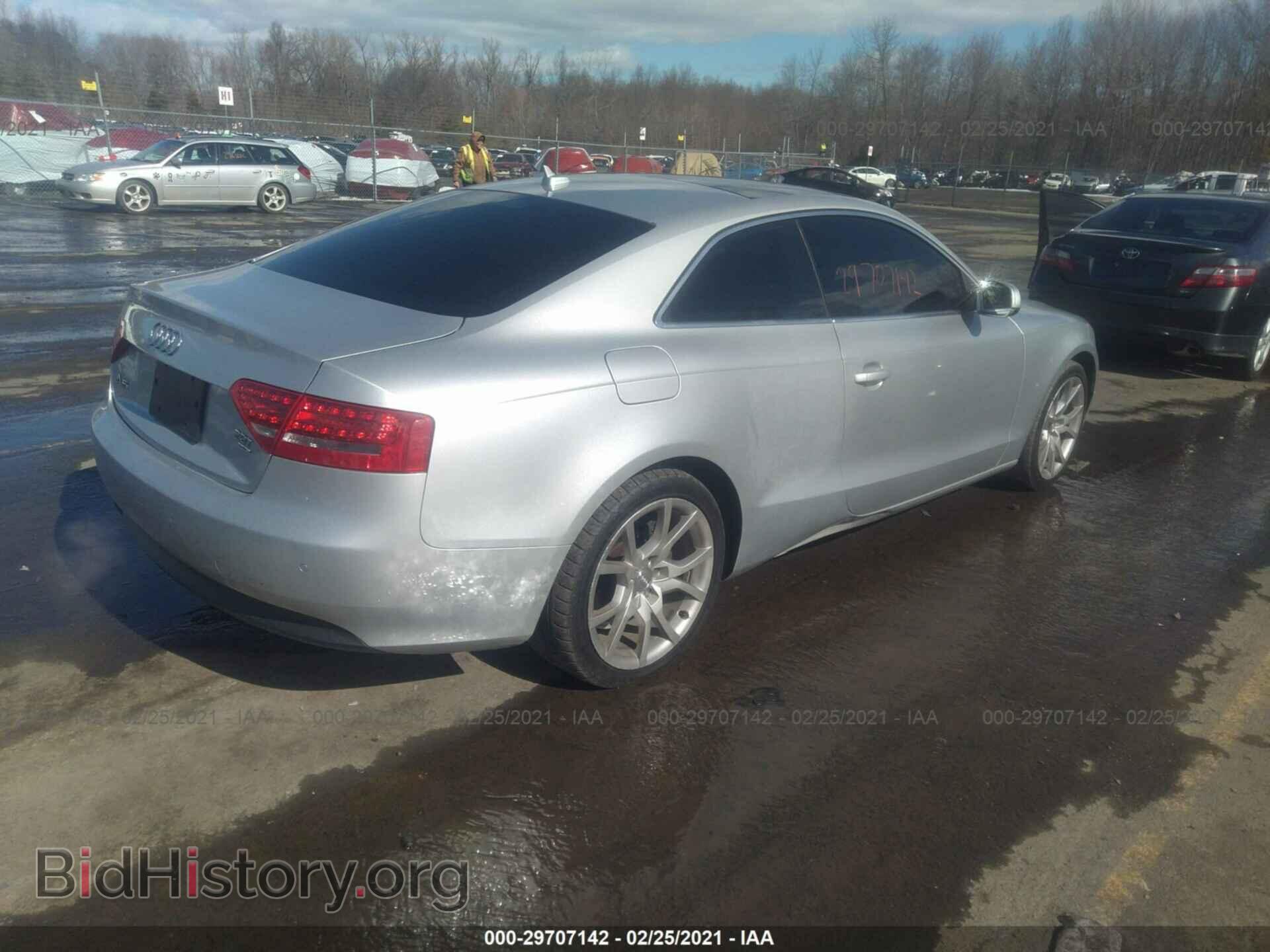 2012 AUDI A5 - VIN: WAULFAFR8CA001044 - Фото 4
