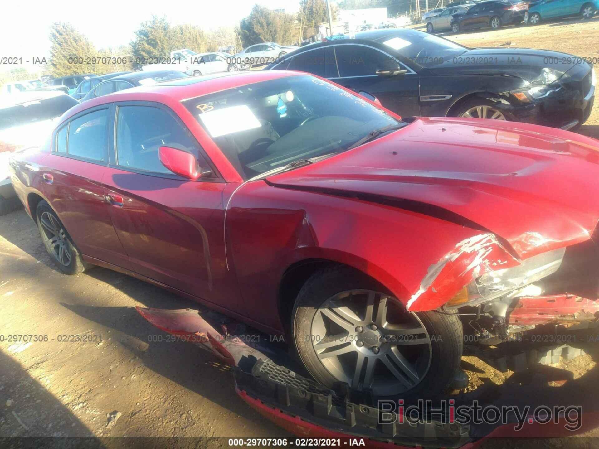 Photo 2C3CDXHG6DH633085 - DODGE CHARGER 2013