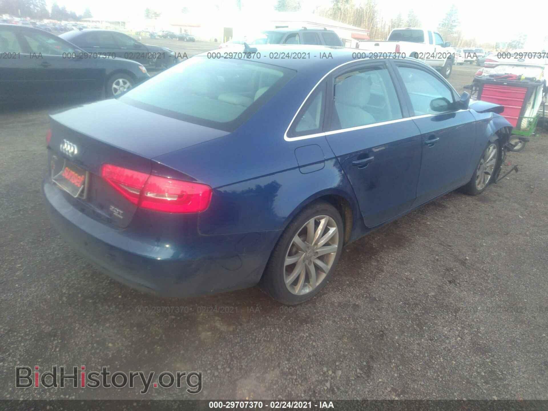 2013 AUDI A4 - VIN: WAUFFAFL7DA124781 - Photo 4