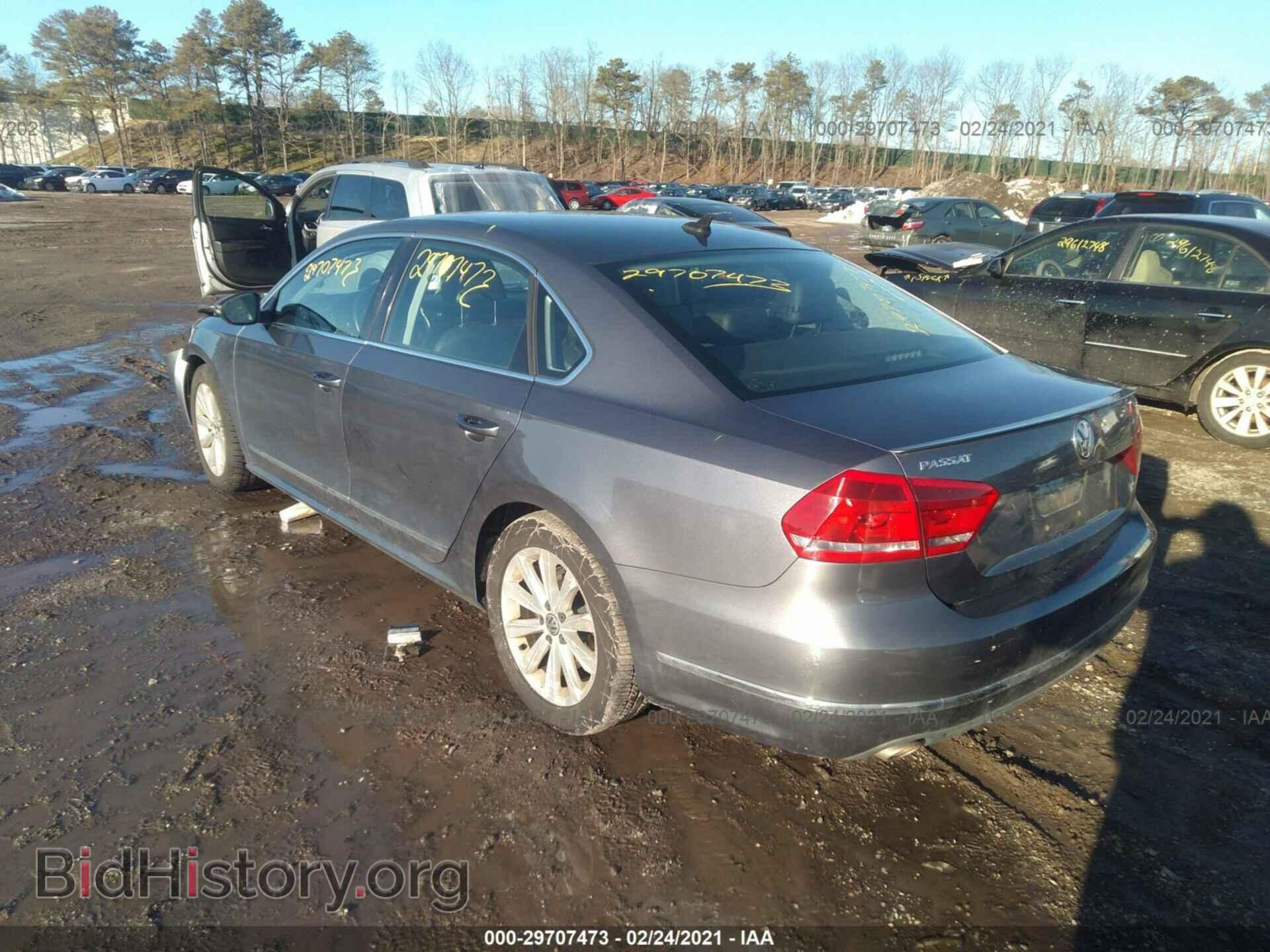 2012 VOLKSWAGEN PASSAT - VIN: 1VWCP7A38CC021611 - Фото 3