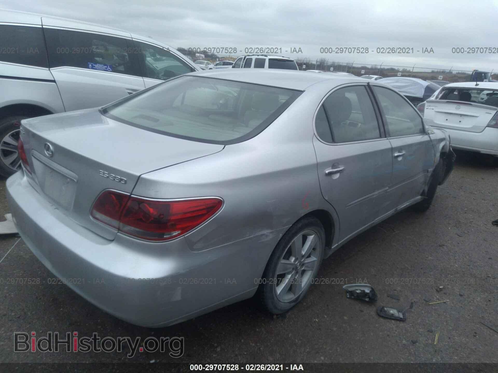 2006 LEXUS ES 330 - VIN: JTHBA30G865150422 - Фото 4