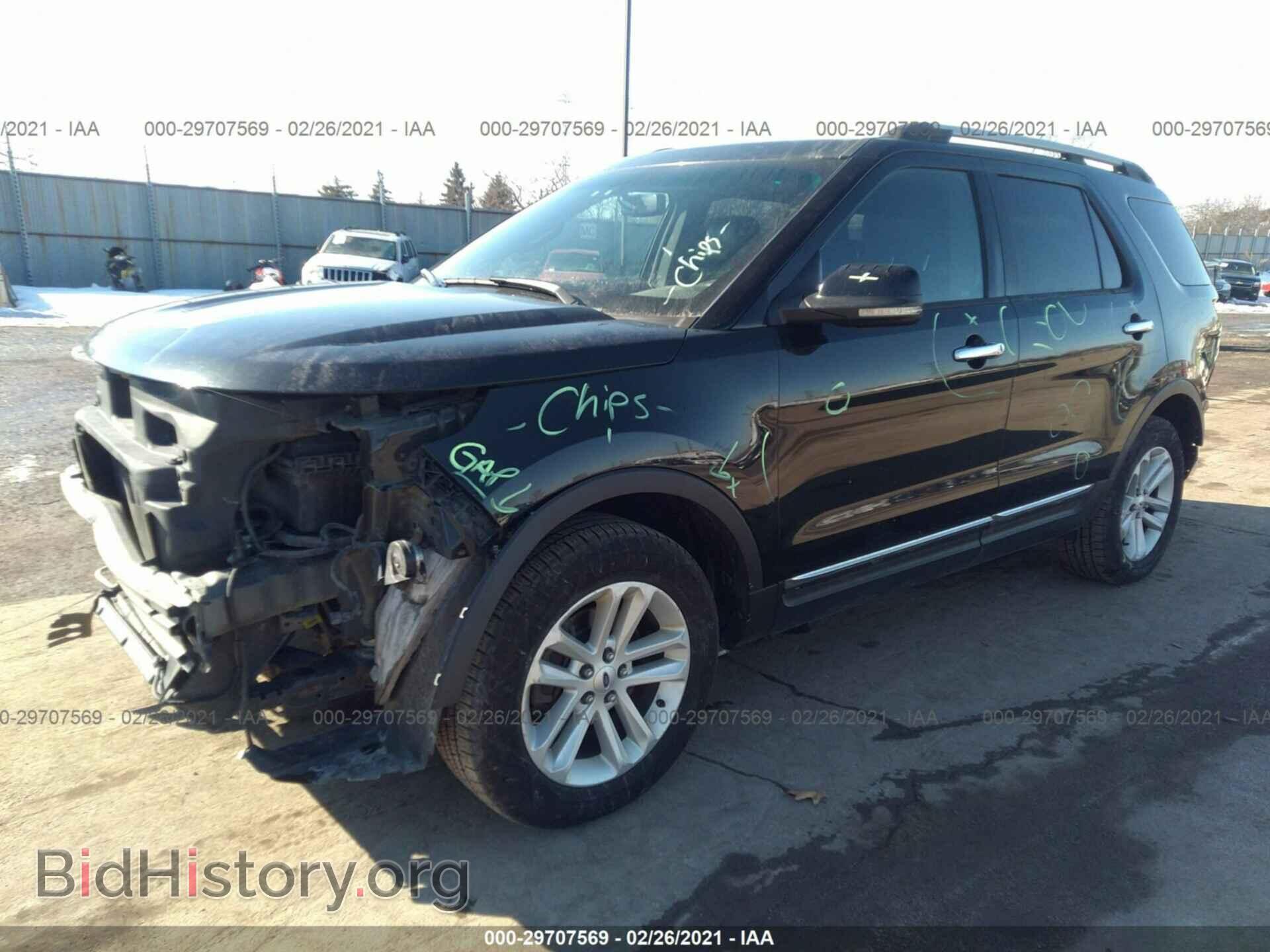 2013 FORD EXPLORER - VIN: 1FM5K8D87DGA87354 - Фото 2