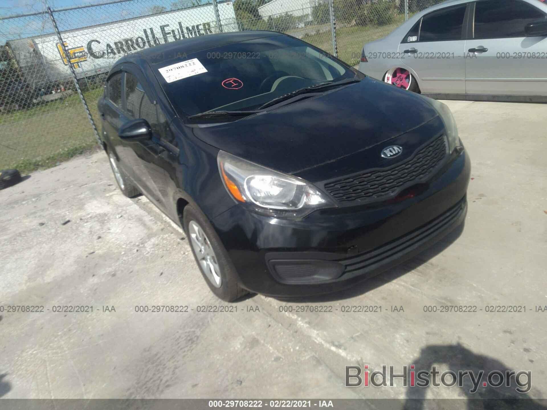 Фотография KNADM4A38E6365646 - KIA RIO 2014