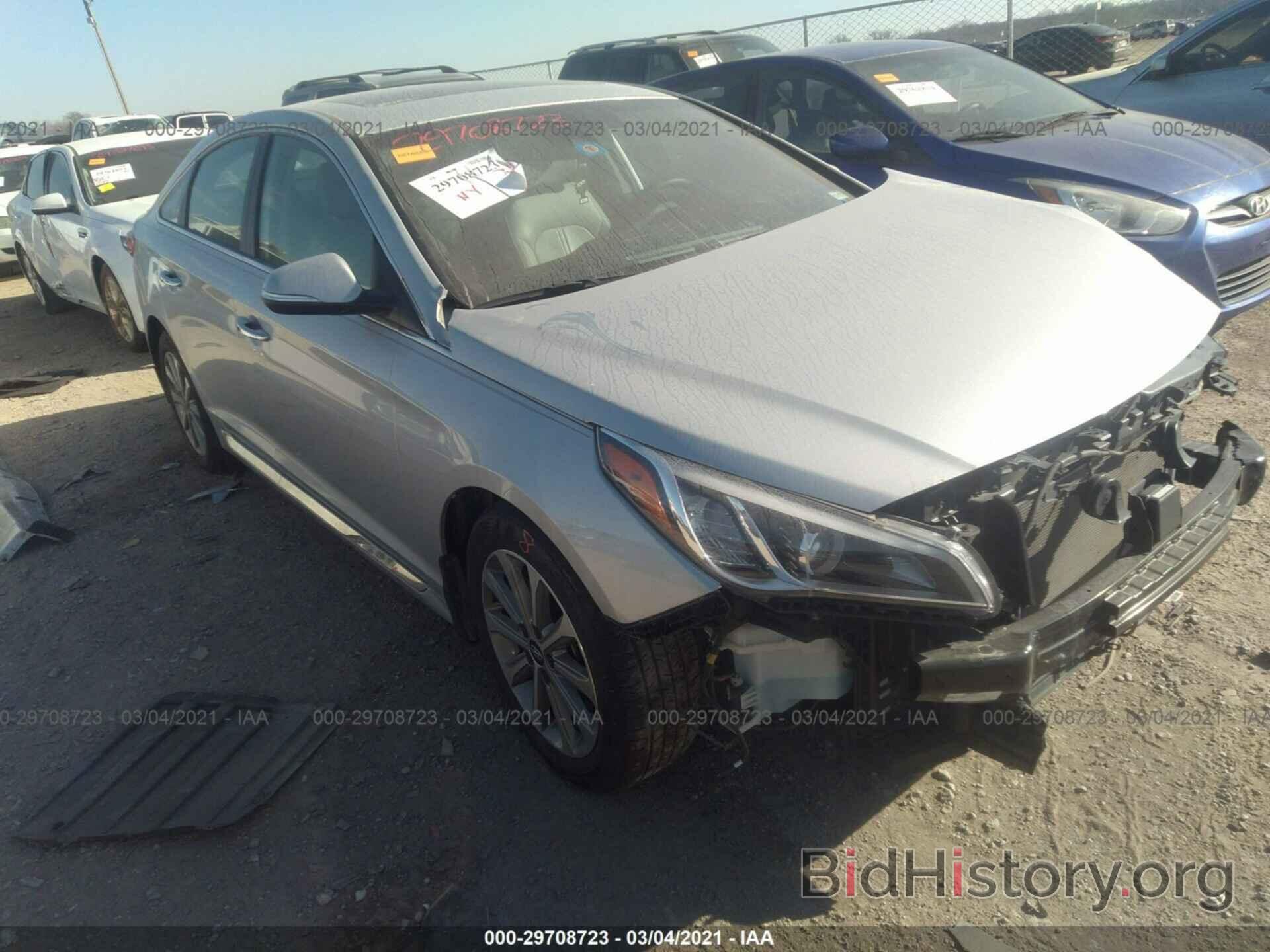 Photo 5NPE34AF5HH550588 - HYUNDAI SONATA 2017