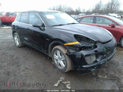 2012 Porsche CAYENNE S Hybrid, black — VIN WP1AE2A21CLA92321, IAAI