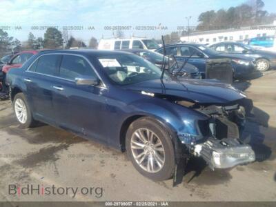 2017 Chrysler 300 300c, синий — VIN 2C3CCAEG2HH565314, IAAI