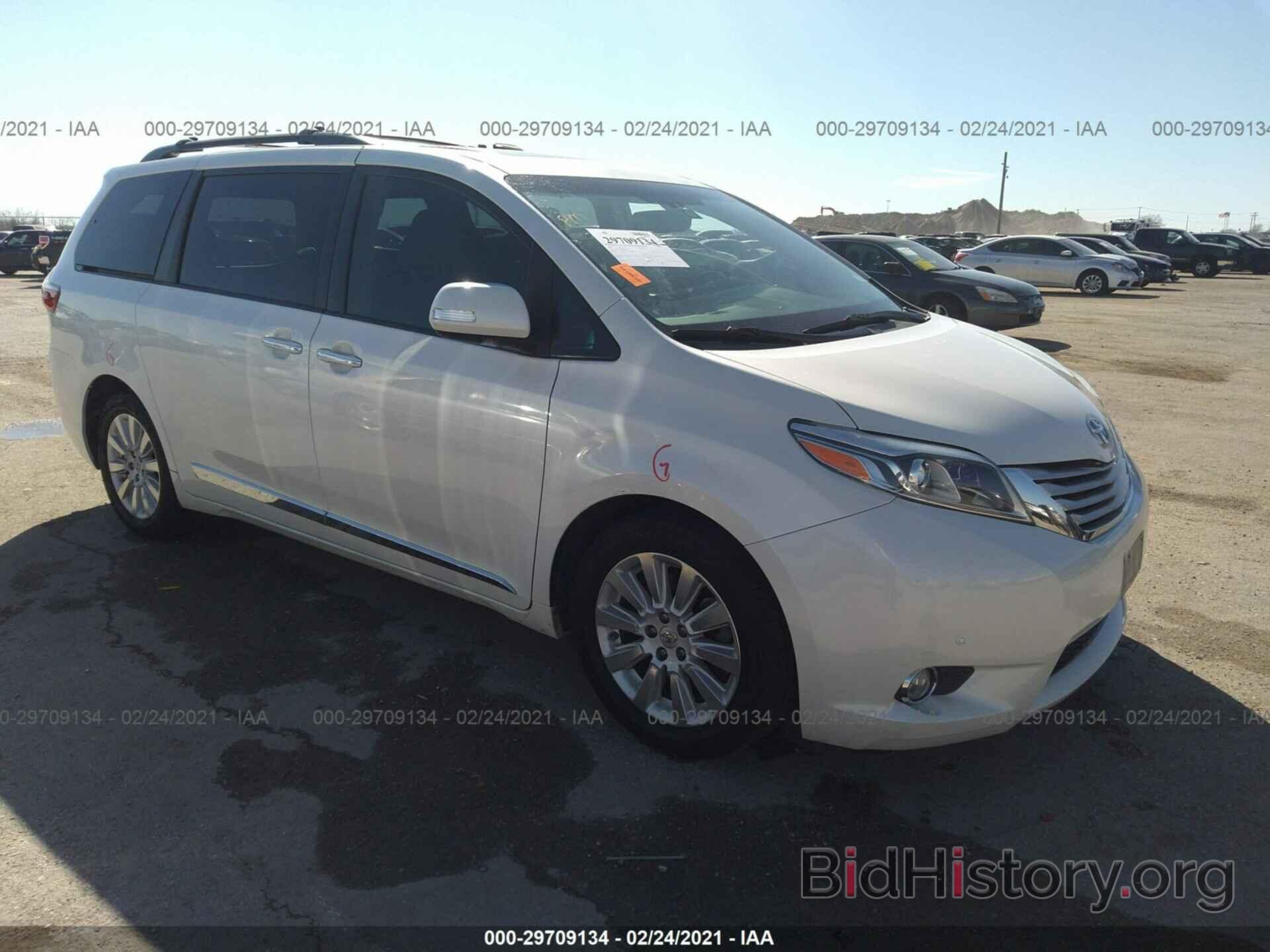 Photo 5TDYK3DC8GS764494 - TOYOTA SIENNA 2016