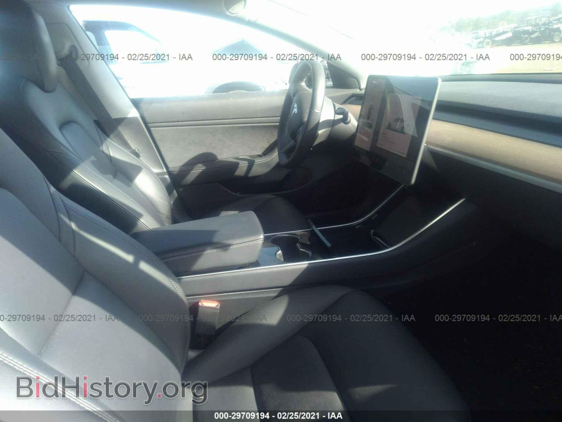 2019 TESLA MODEL 3 - VIN: 5YJ3E1EAXKF401744 - Фото 5
