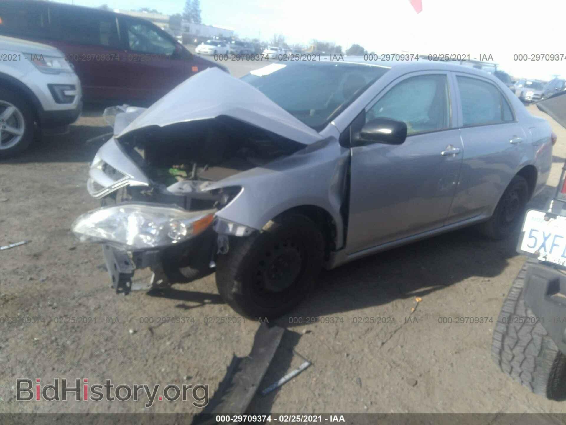 2011 TOYOTA COROLLA - VIN: 2T1BU4EE3BC749456 - Фото 2