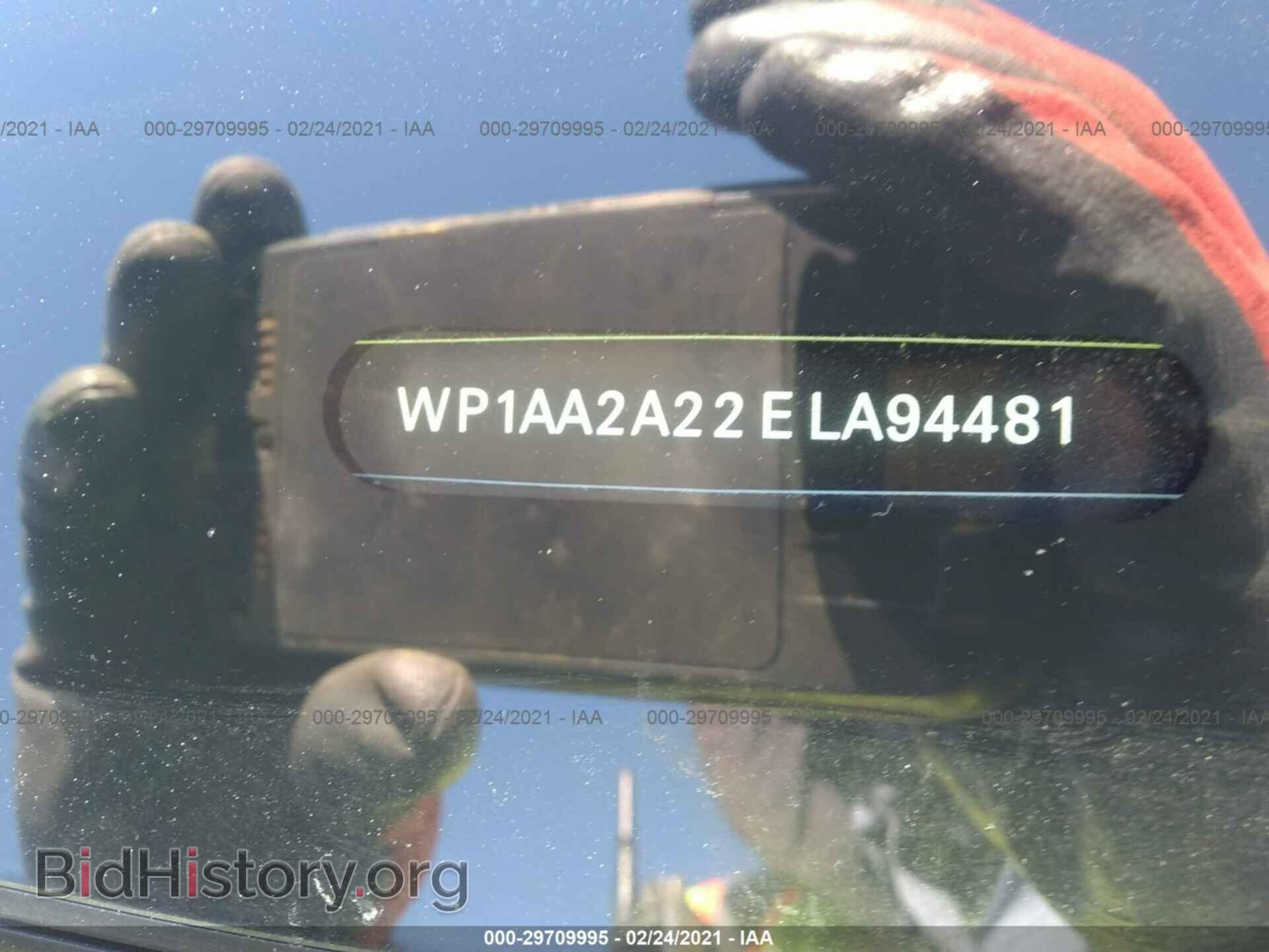 2014 PORSCHE CAYENNE - VIN: WP1AA2A22ELA94481 - Фото 9