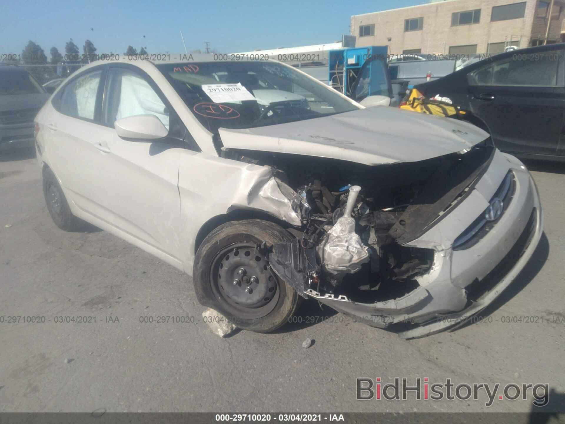 Photo KMHCT4AE9GU997987 - HYUNDAI ACCENT 2016