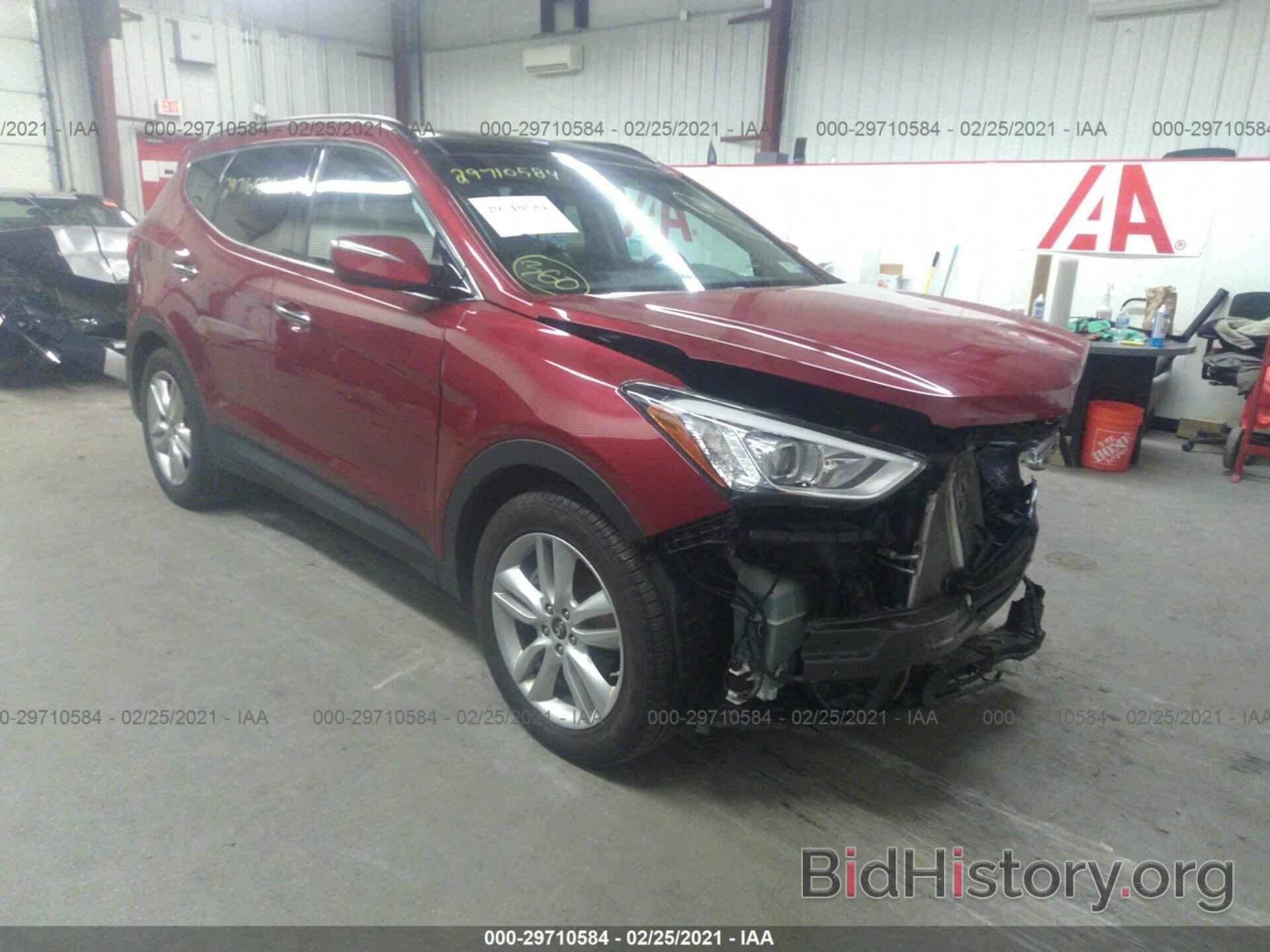 Photo 5XYZWDLA2GG351921 - HYUNDAI SANTA FE SPORT 2016