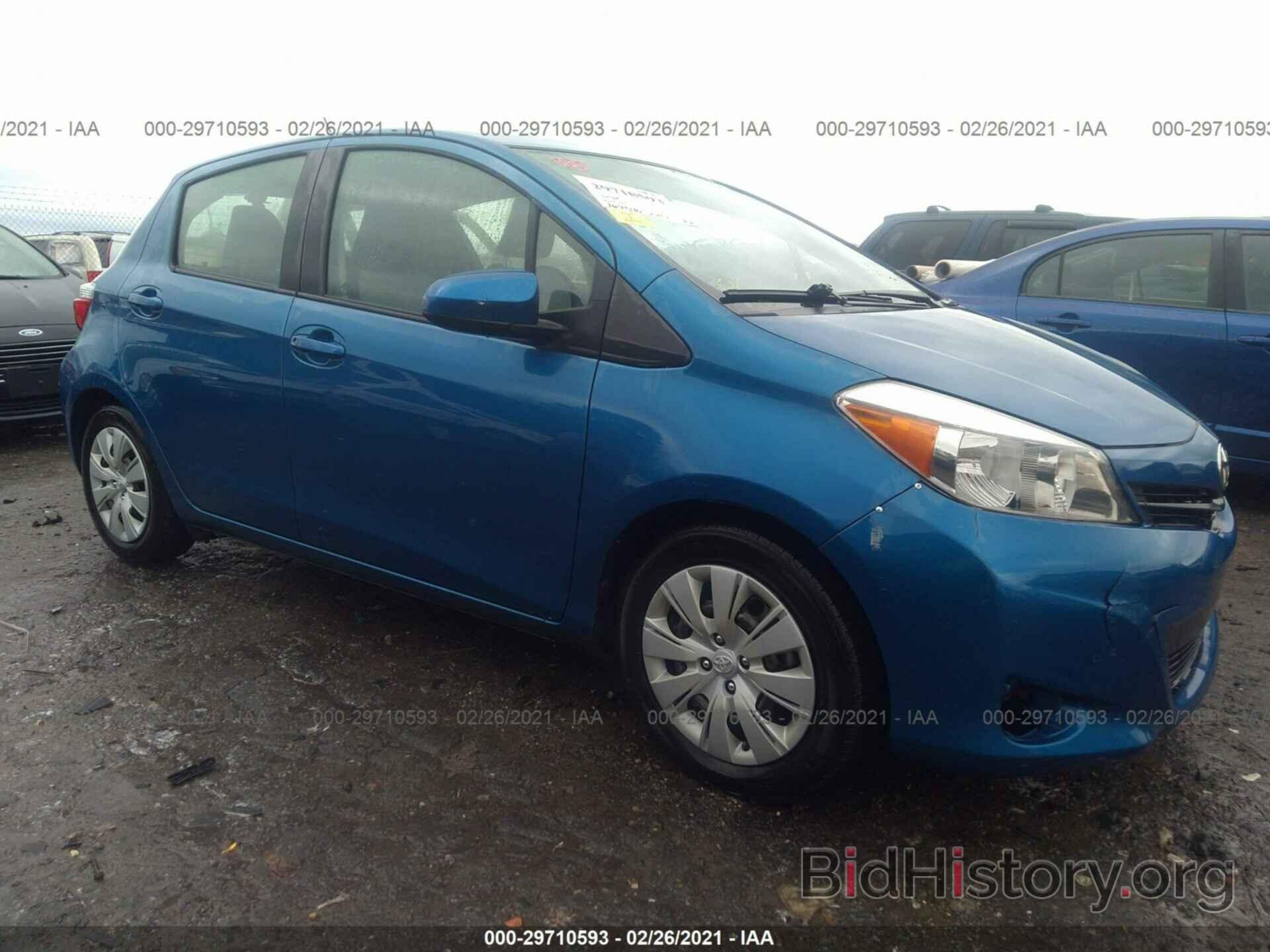 Photo JTDKTUD30CD513712 - TOYOTA YARIS 2012