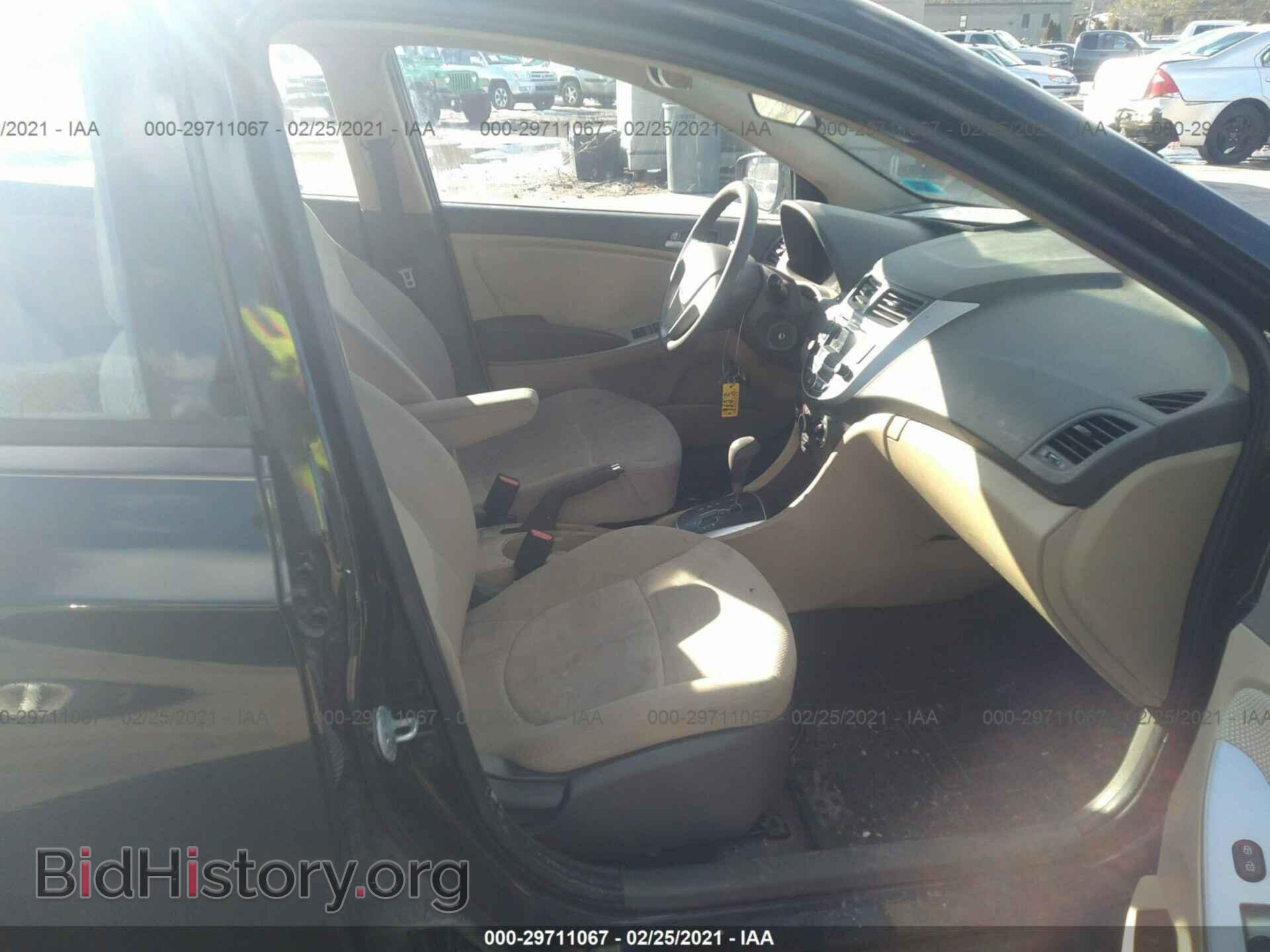 2014 HYUNDAI ACCENT - VIN: KMHCT4AE1EU777093 - Фото 5