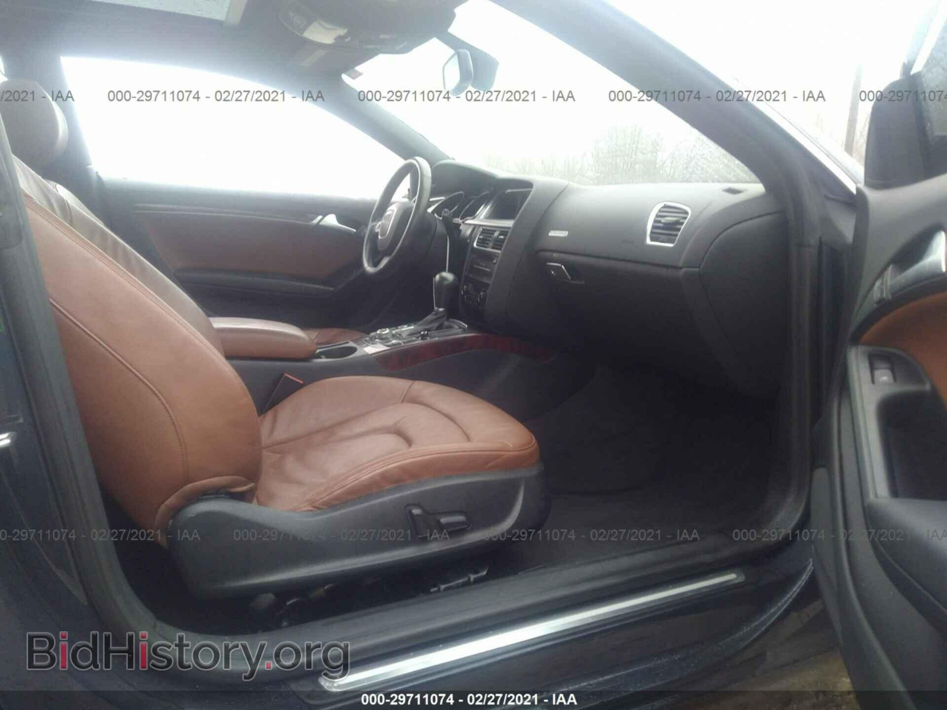 2012 AUDI A5 - VIN: WAULFAFRXCA025409 - Фото 5