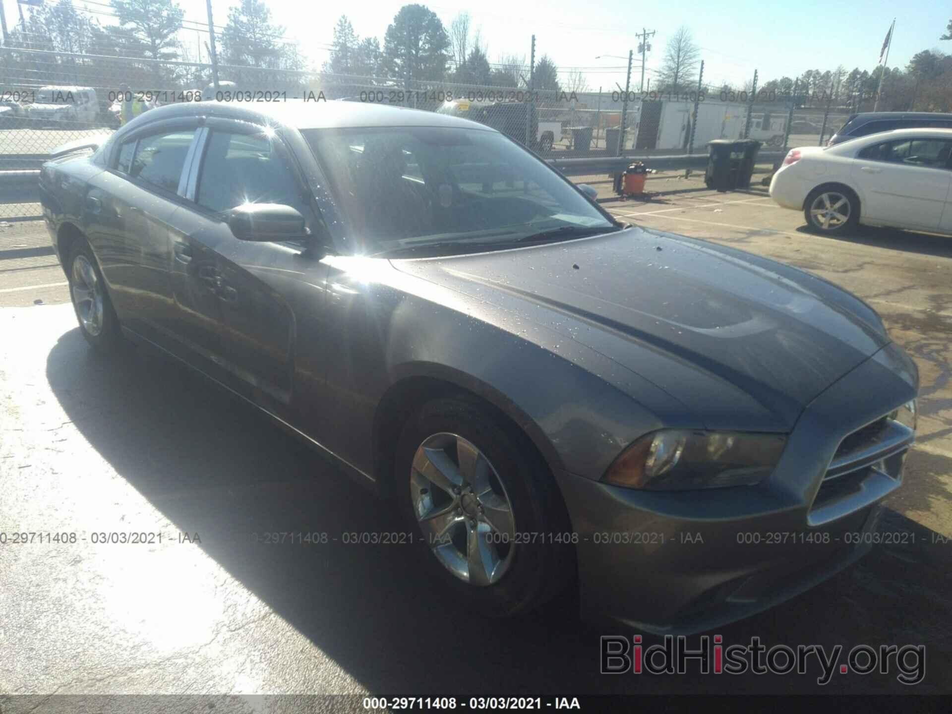 Photo 2C3CDXBG7CH297096 - DODGE CHARGER 2012