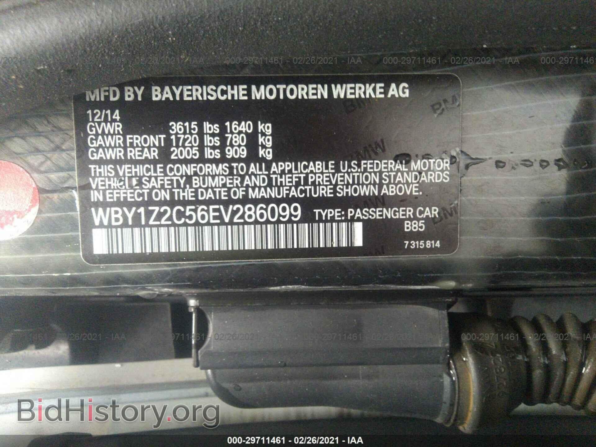 2014 BMW I3 - VIN: WBY1Z2C56EV286099 - Photo 9