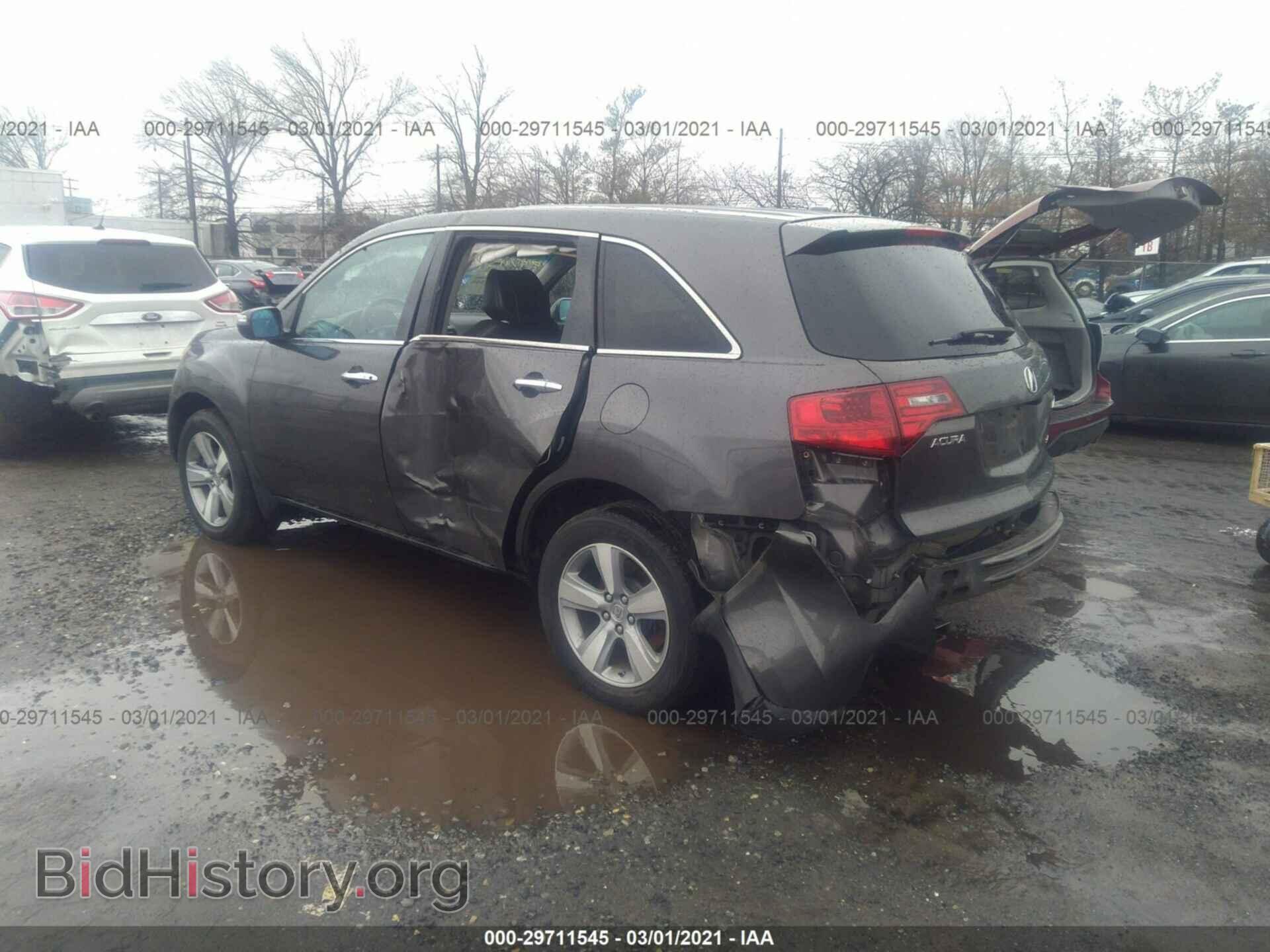 2012 ACURA MDX - VIN: 2HNYD2H23CH512113 - Фото 3