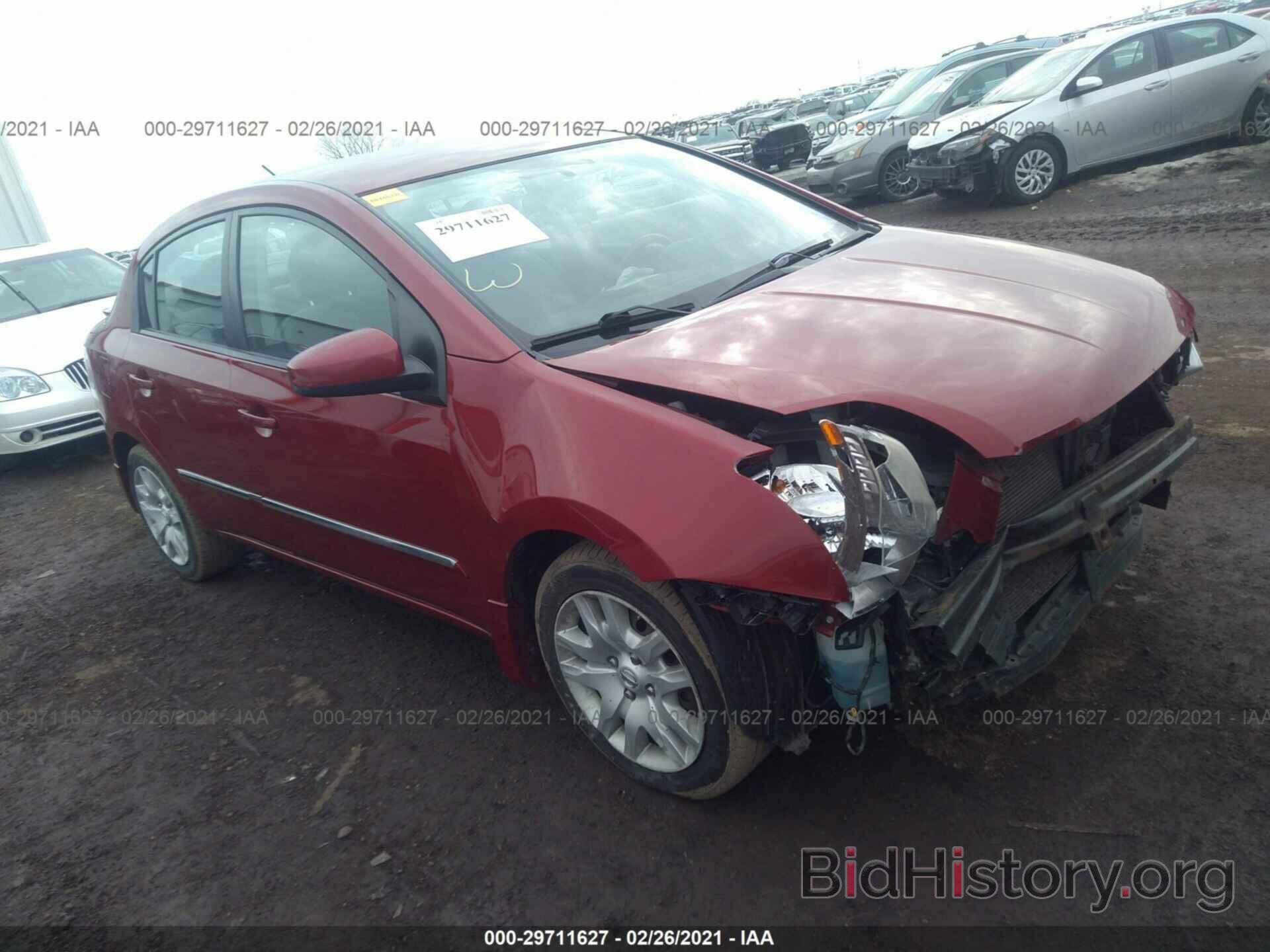 Photo 3N1AB6AP0CL744950 - NISSAN SENTRA 2012