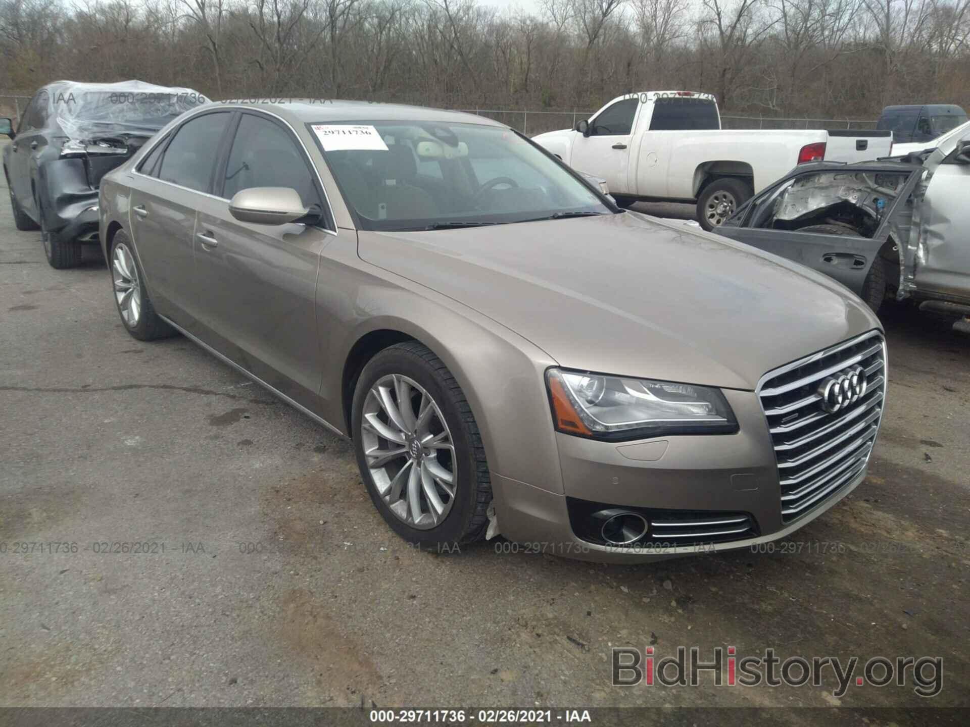 Photo WAUAGAFD1DN001230 - AUDI A8 2013