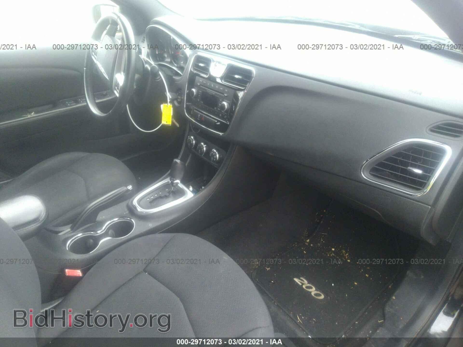 2013 CHRYSLER 200 - VIN: 1C3CCBBB7DN600042 - Фото 5