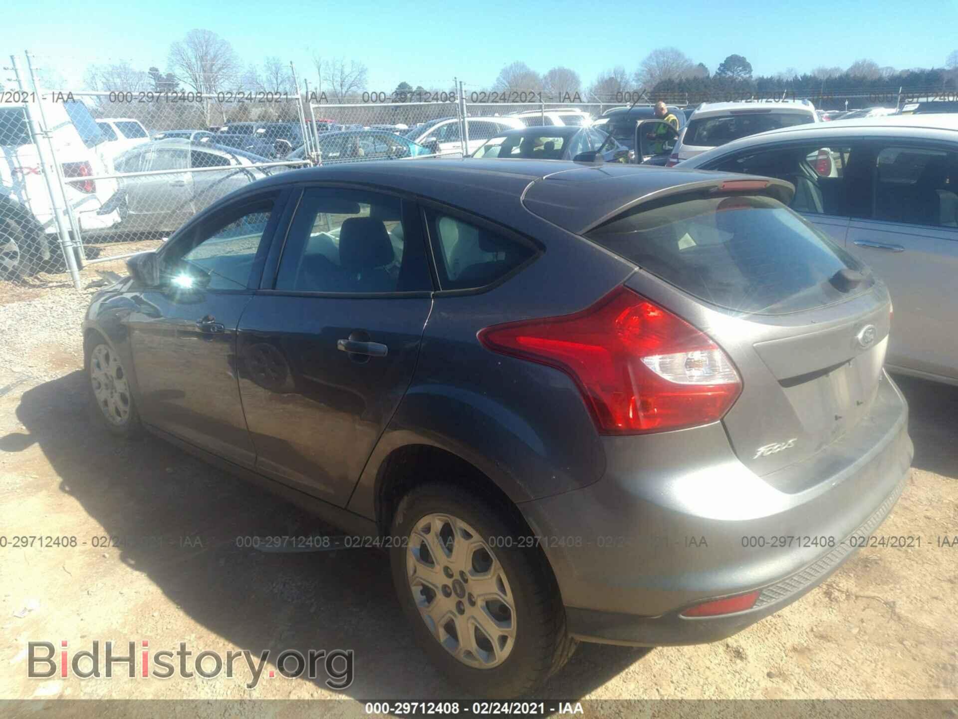 2012 FORD FOCUS - VIN: 1FAHP3K2XCL166601 - Фото 3