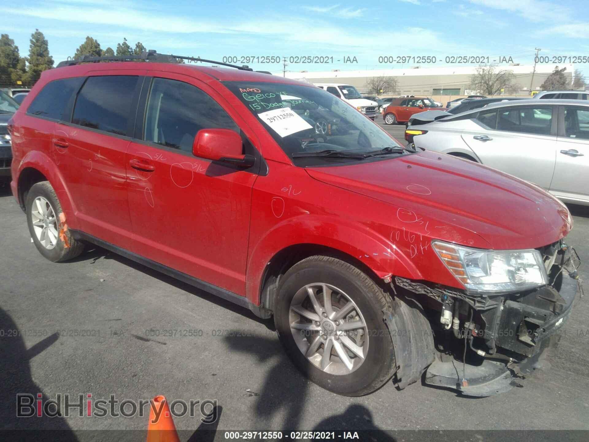 Фотография 3C4PDCBB9FT564387 - DODGE JOURNEY 2015