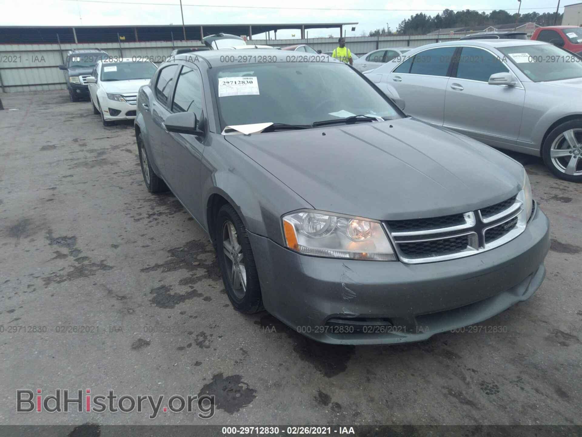 Photo 1C3CDZCB2CN178751 - DODGE AVENGER 2012