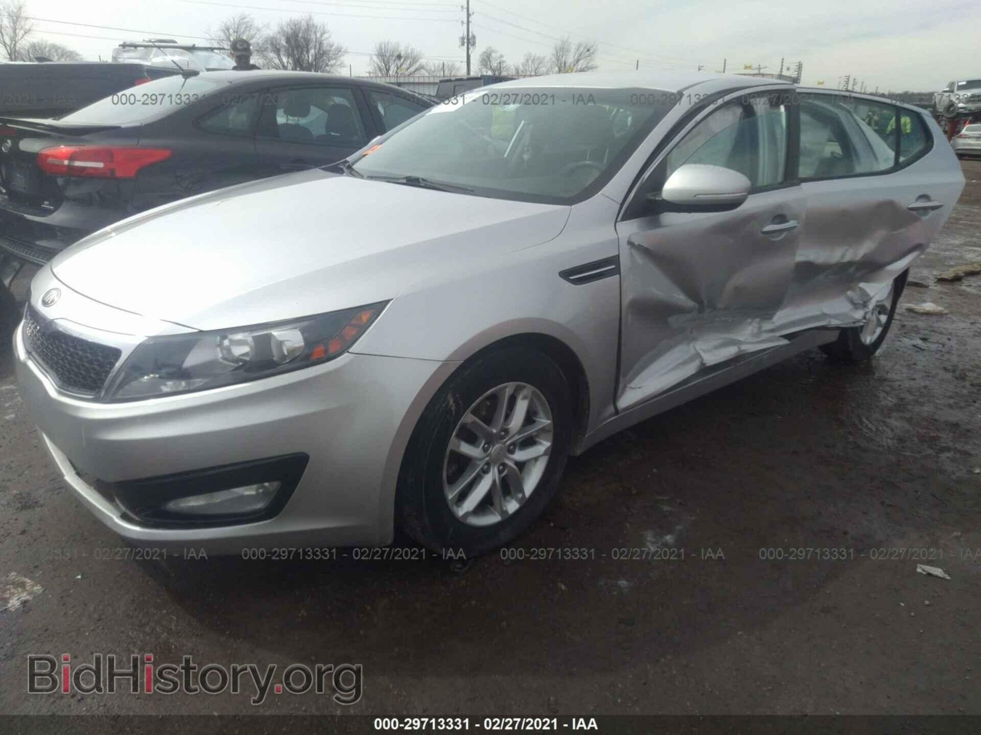 2013 KIA OPTIMA - VIN: KNAGM4A70D5383045 - Фото 2