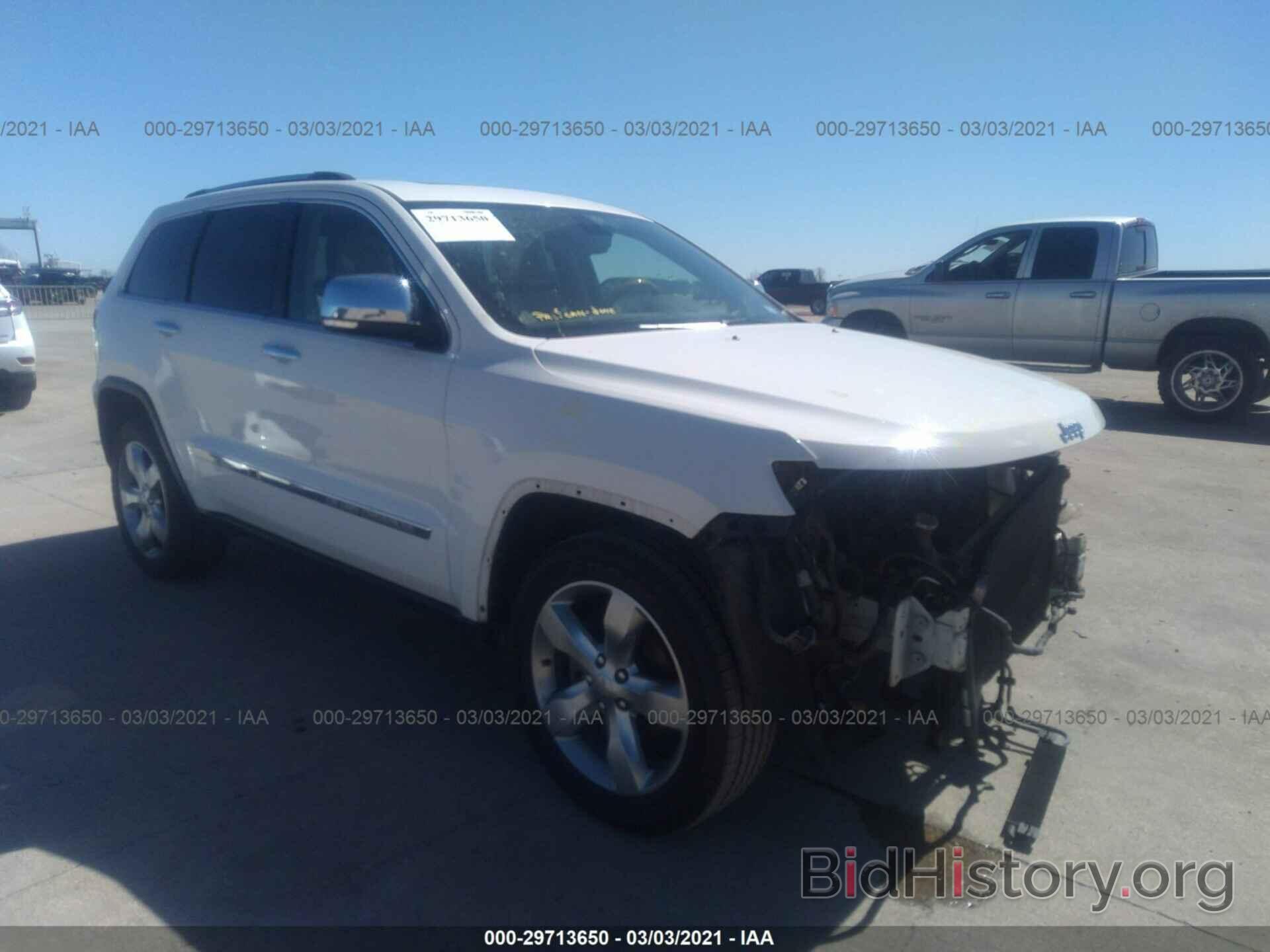 Photo 1C4RJECG7CC292615 - JEEP GRAND CHEROKEE 2012