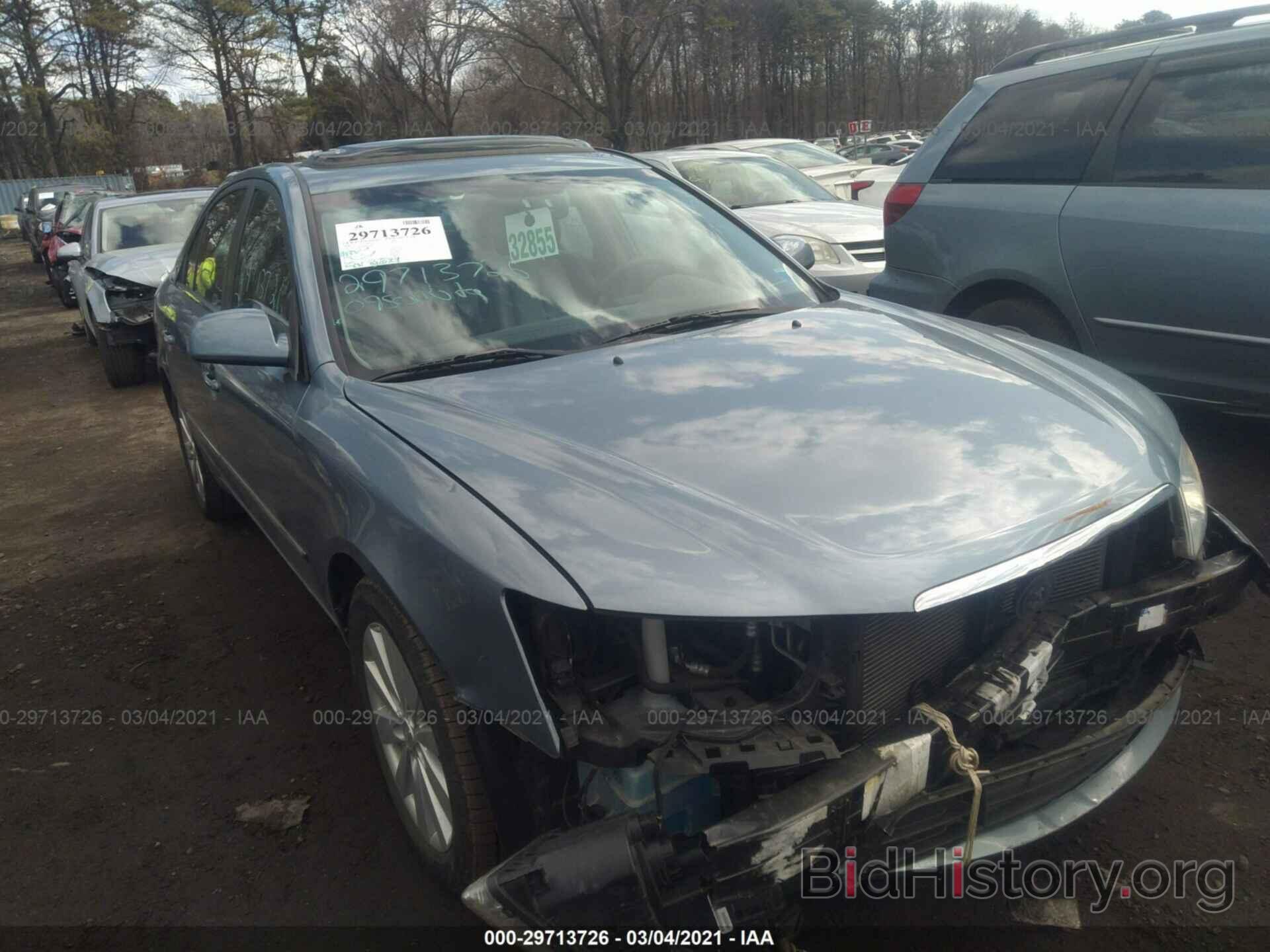 Photo 5NPEU46C69H485490 - HYUNDAI SONATA 2009