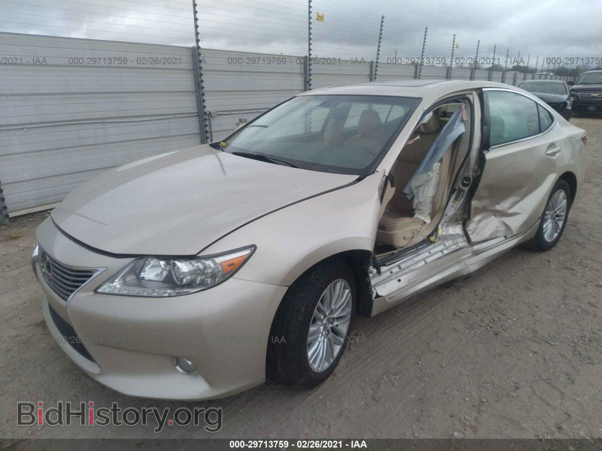 2013 LEXUS ES 350 - VIN: JTHBK1GG4D2074395 - Фото 2
