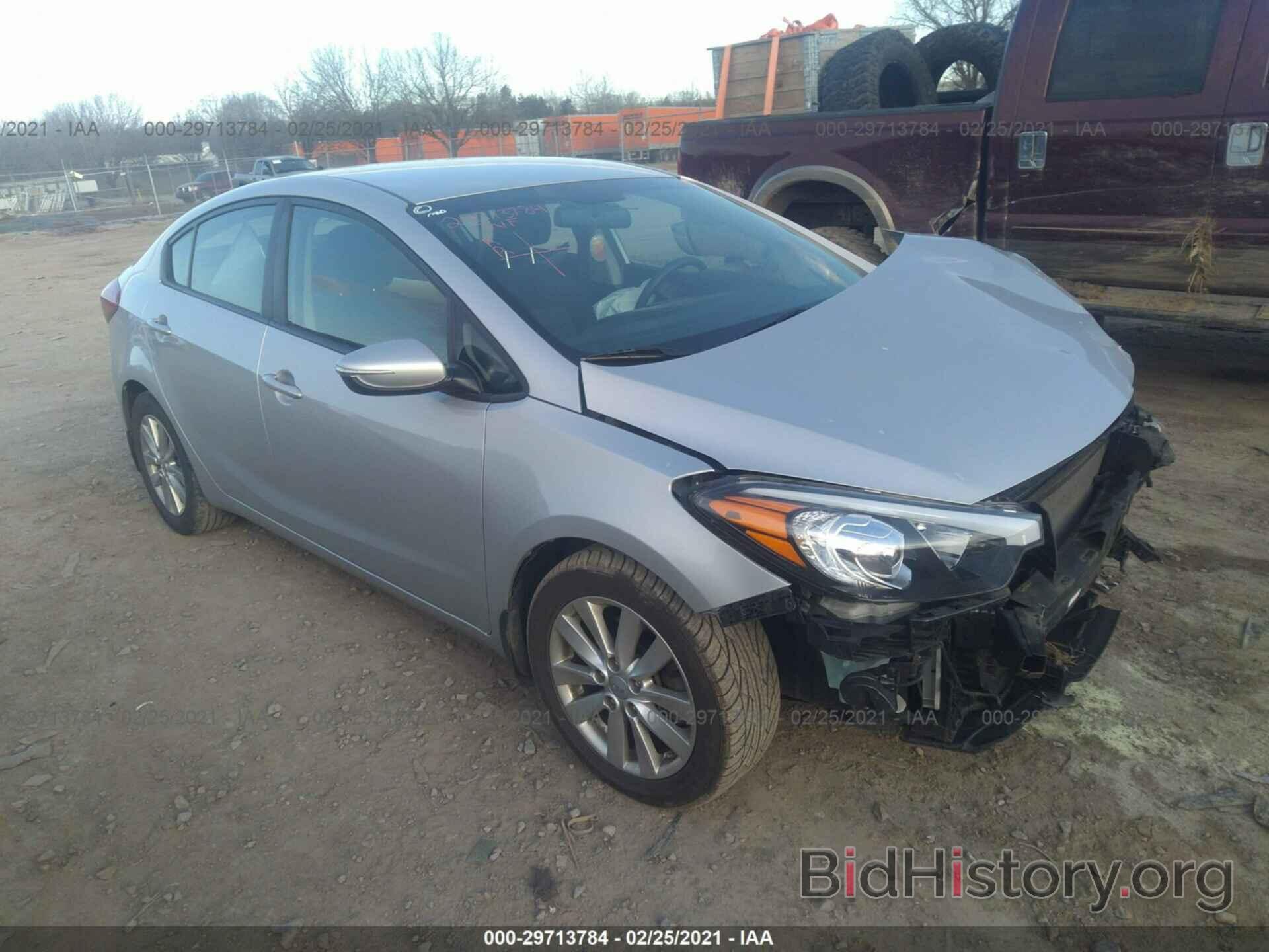 Photo KNAFX4A64G5609151 - KIA FORTE 2016