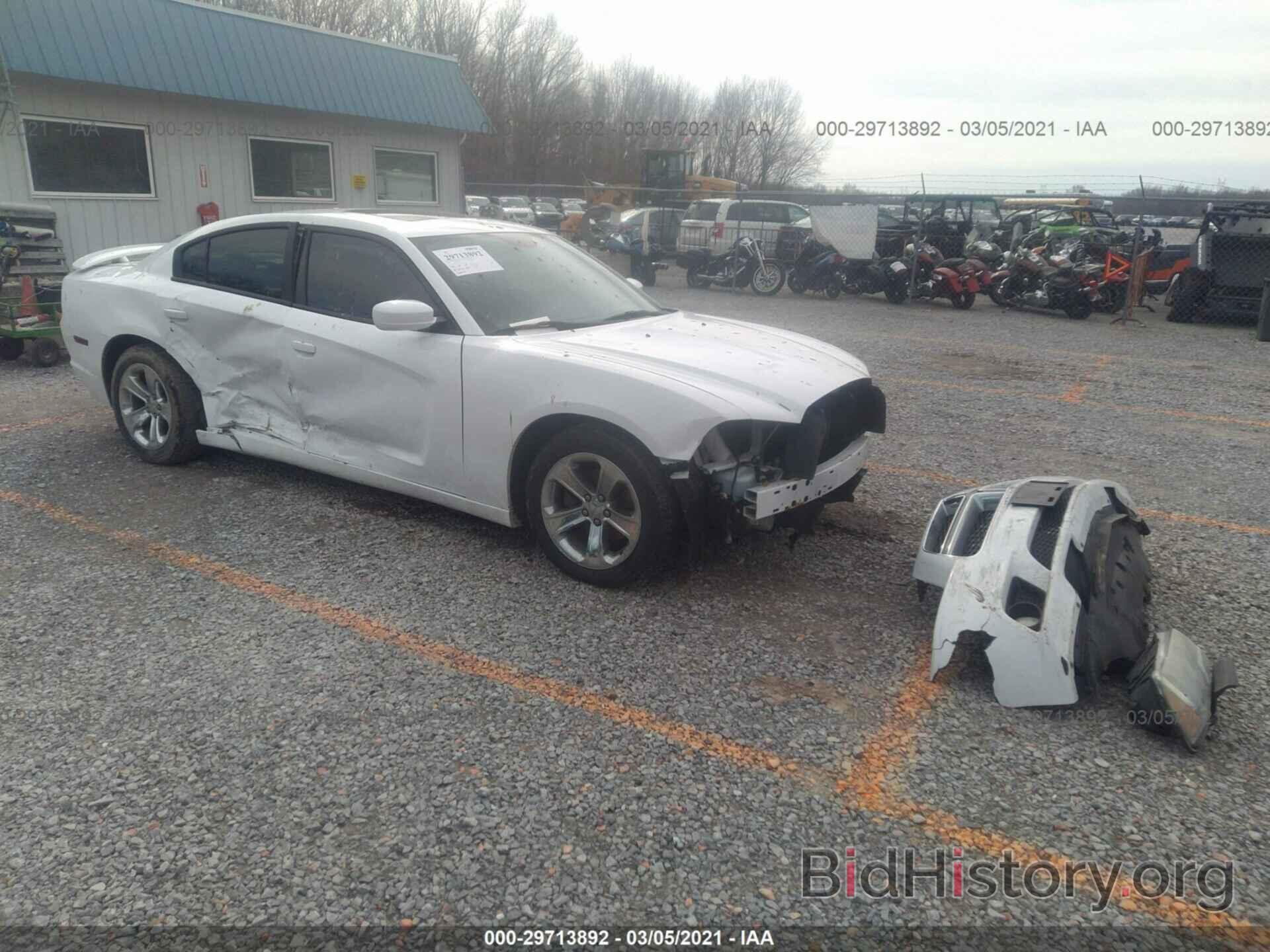 Photo 2C3CDXHG0CH290742 - DODGE CHARGER 2012