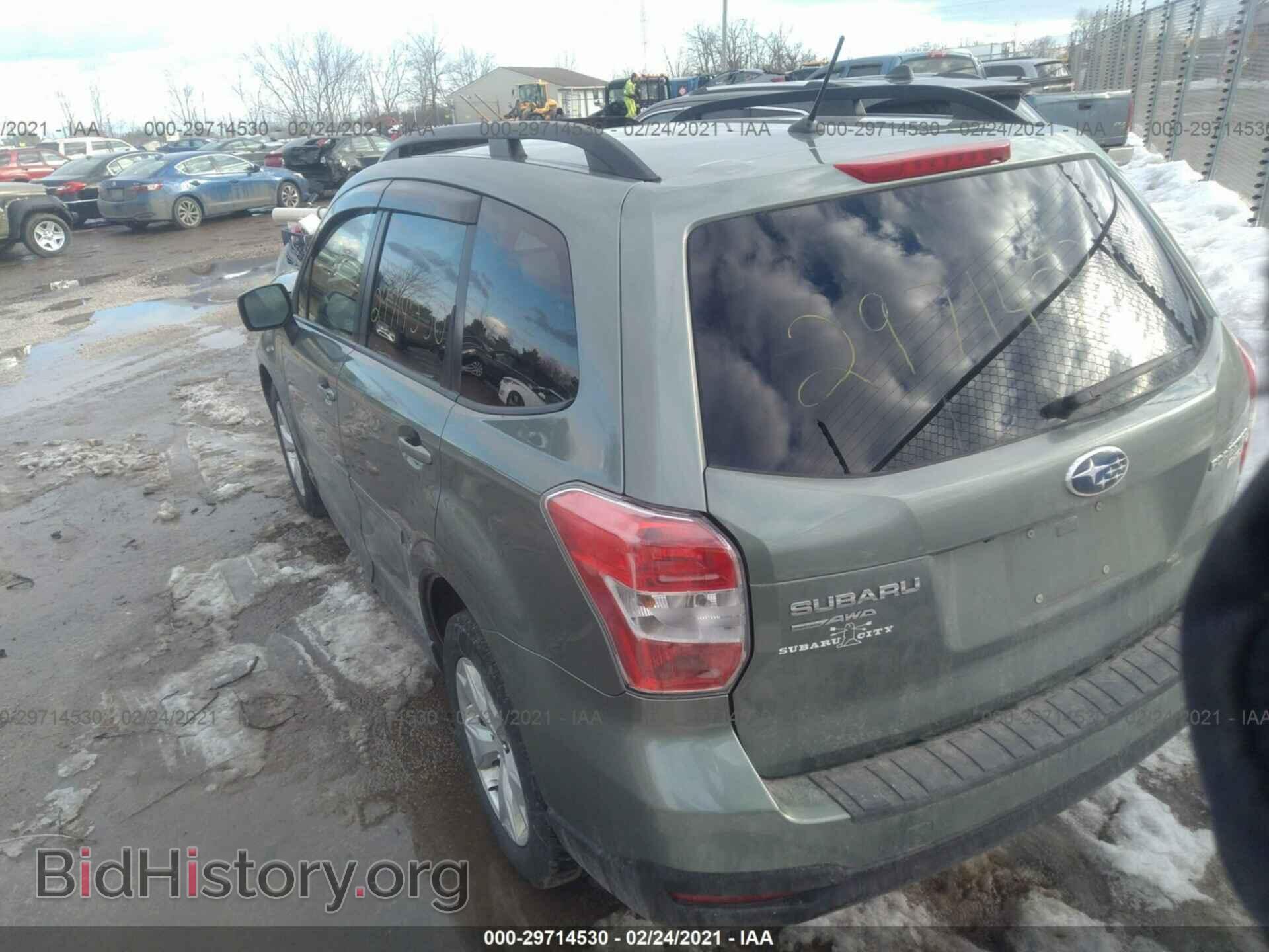 2014 SUBARU FORESTER - VIN: JF2SJAEC5EH559035 - Фото 3