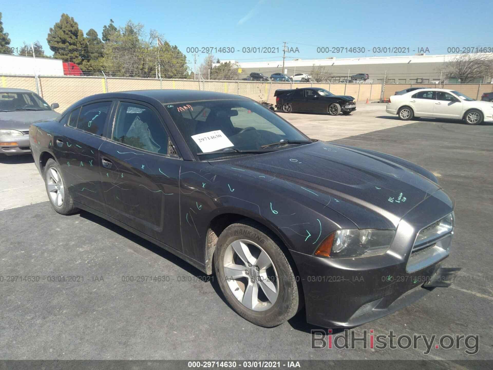 Photo 2C3CDXBG3DH591466 - DODGE CHARGER 2013
