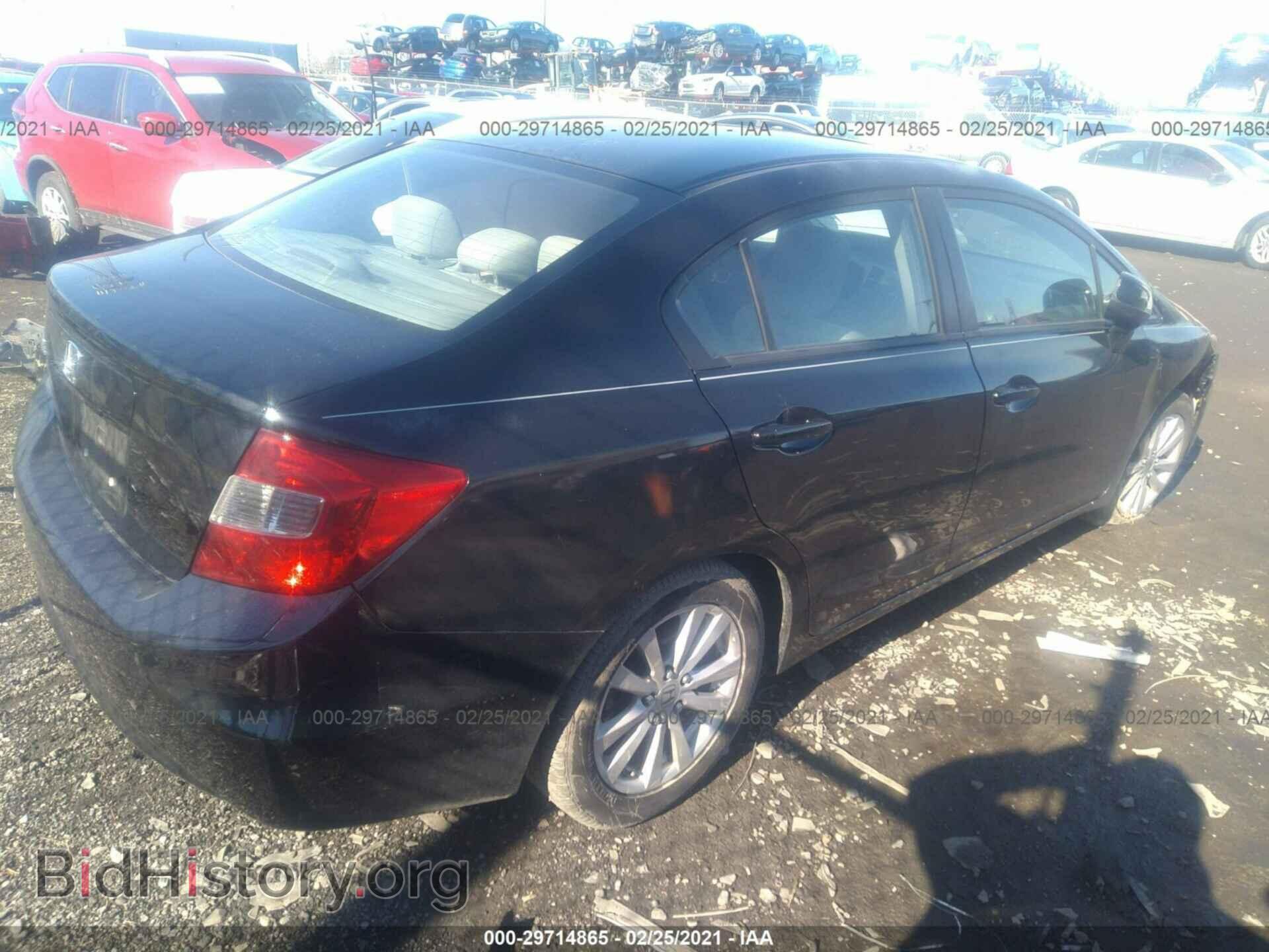 2012 HONDA CIVIC SDN - VIN: 2HGFB2F83CH594890 - Фото 4