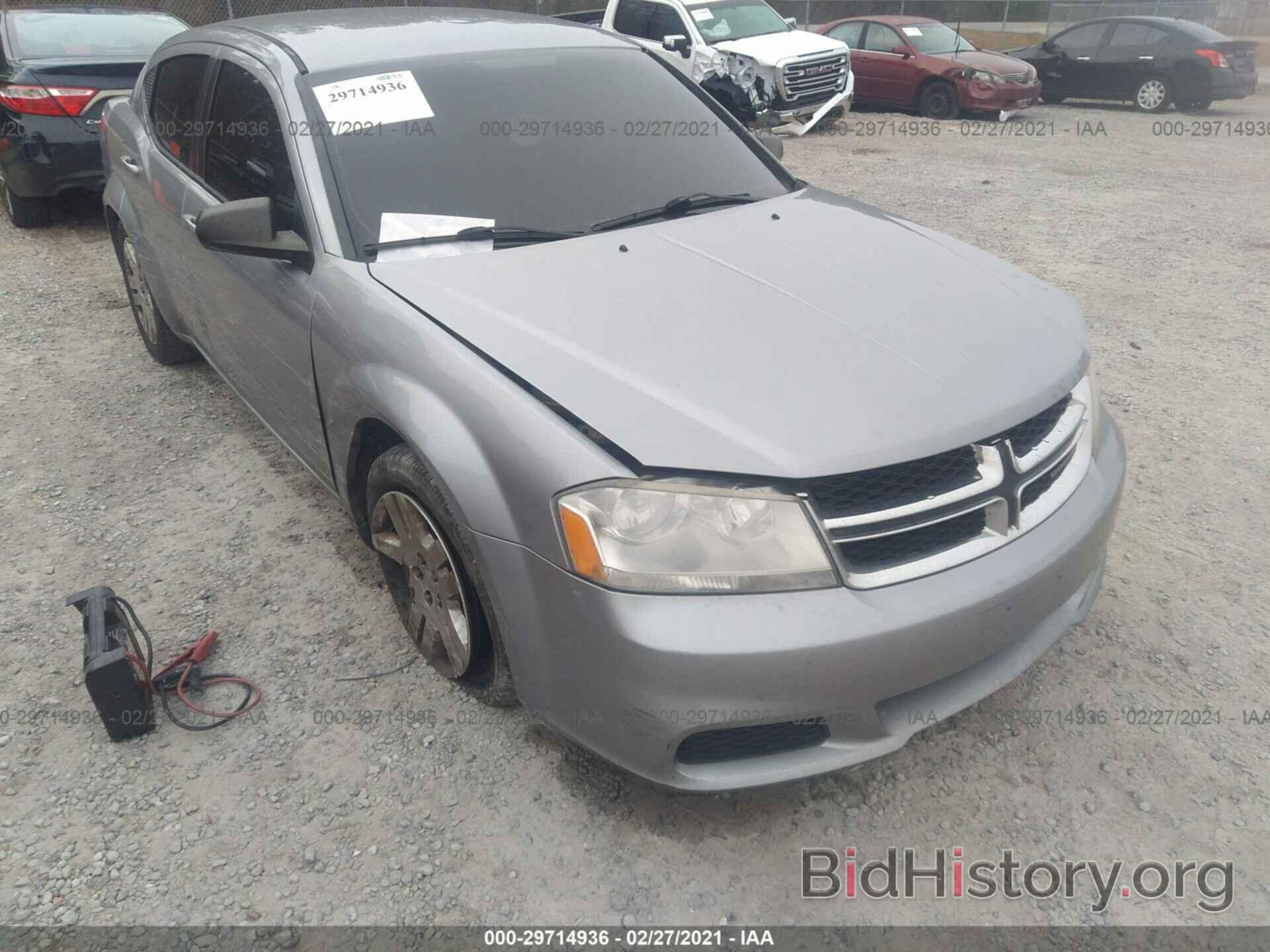 Фотография 1C3CDZAB1EN144452 - DODGE AVENGER 2014