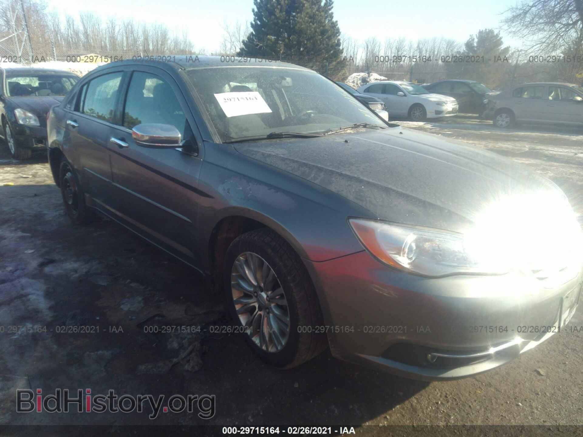 Фотография 1C3CCBCB8CN200715 - CHRYSLER 200 2012