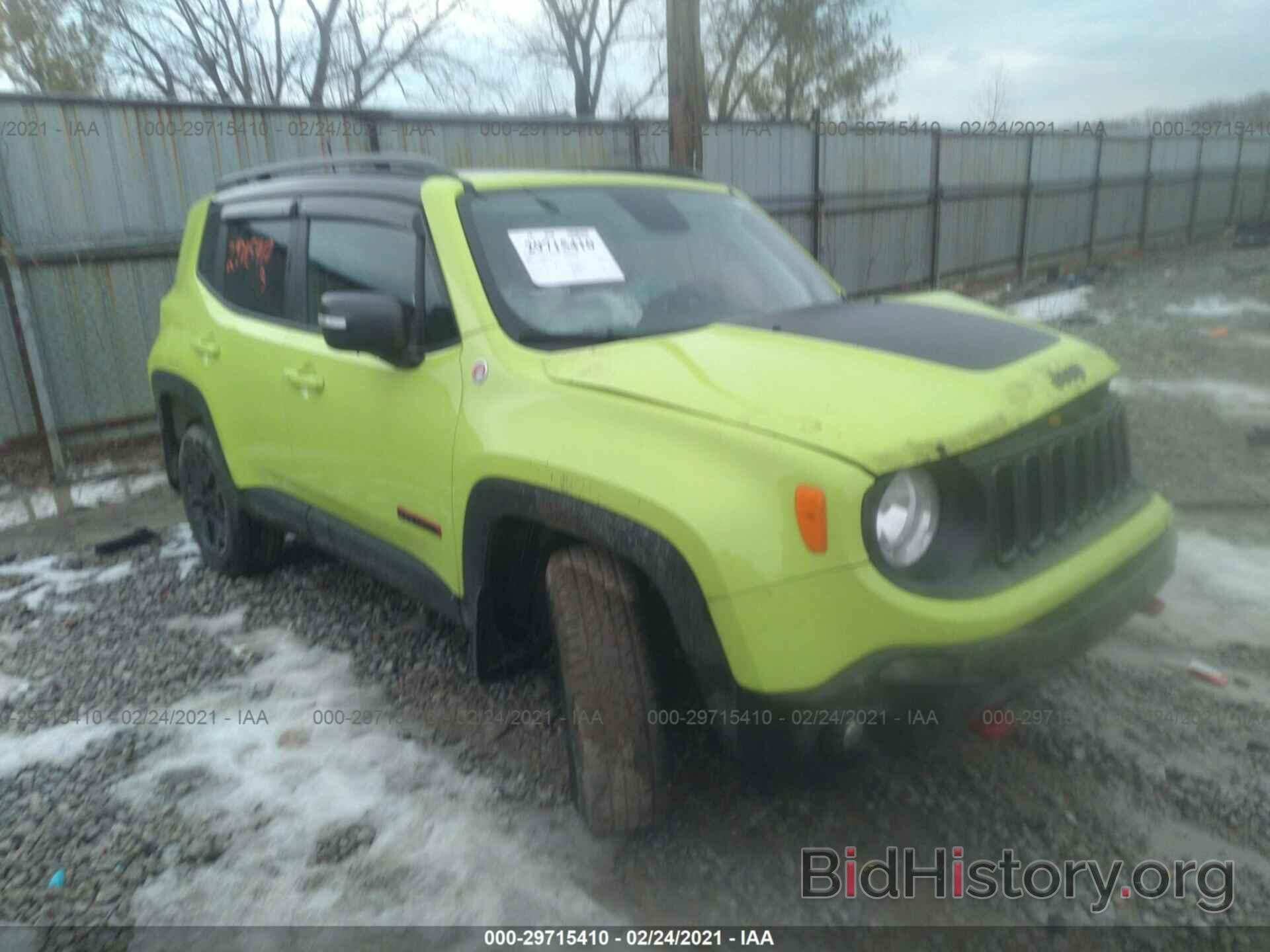 Фотография ZACCJBCB2JPH35934 - JEEP RENEGADE 2018