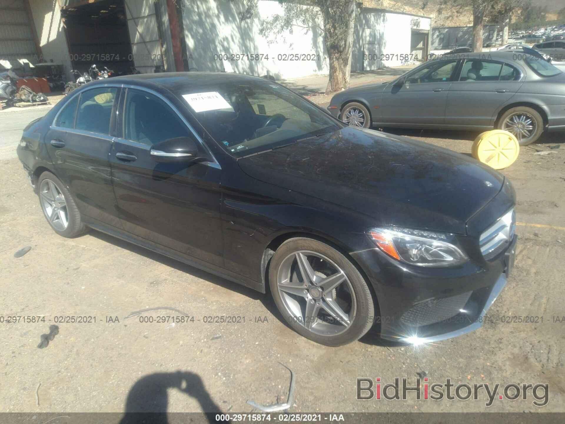 Photo 55SWF4JBXFU079699 - MERCEDES-BENZ C-CLASS 2015