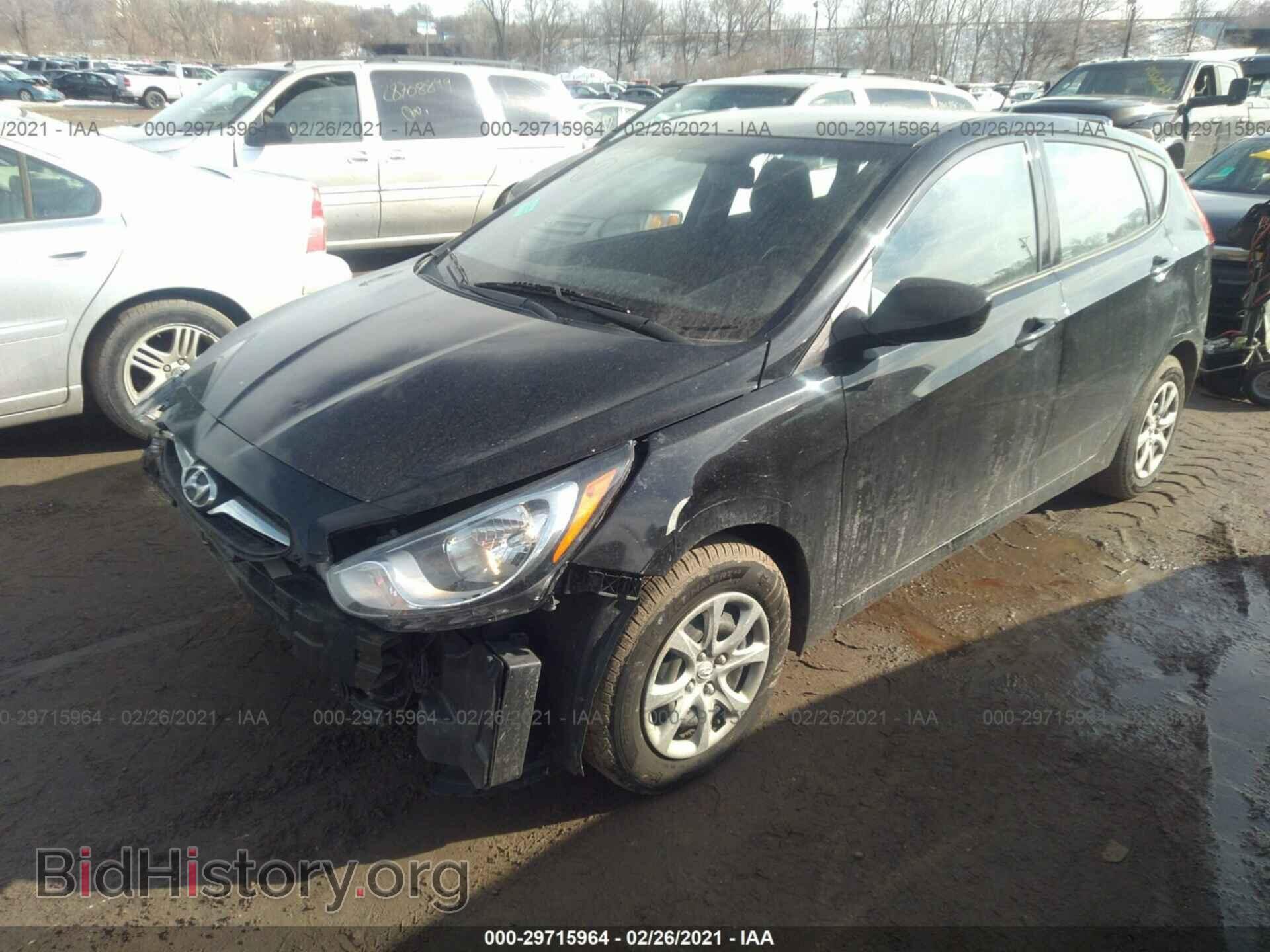 2012 HYUNDAI ACCENT - VIN: KMHCT5AE1CU016065 - Фото 2